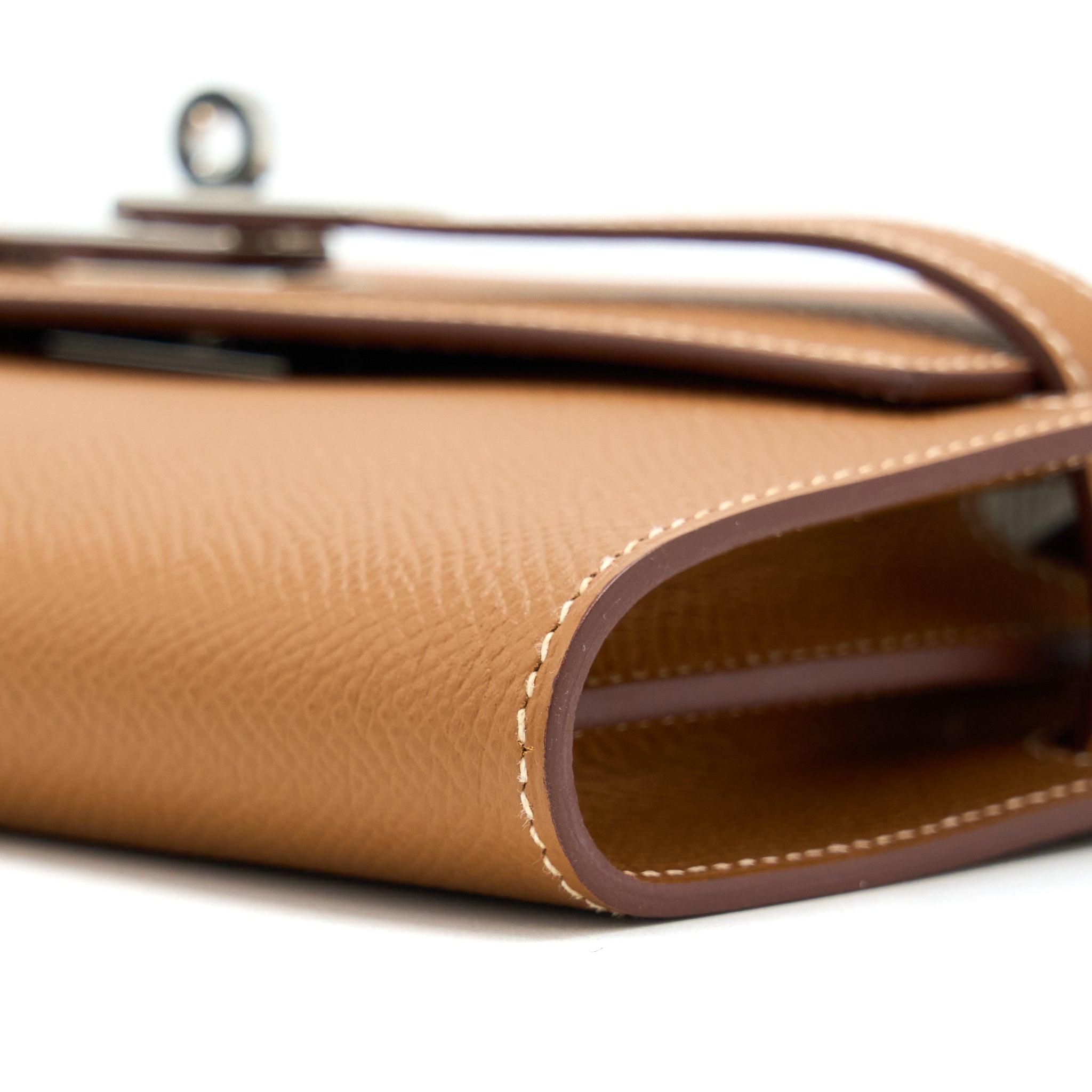 HERMES KELLY TO GO EPSOM GOLD SHW