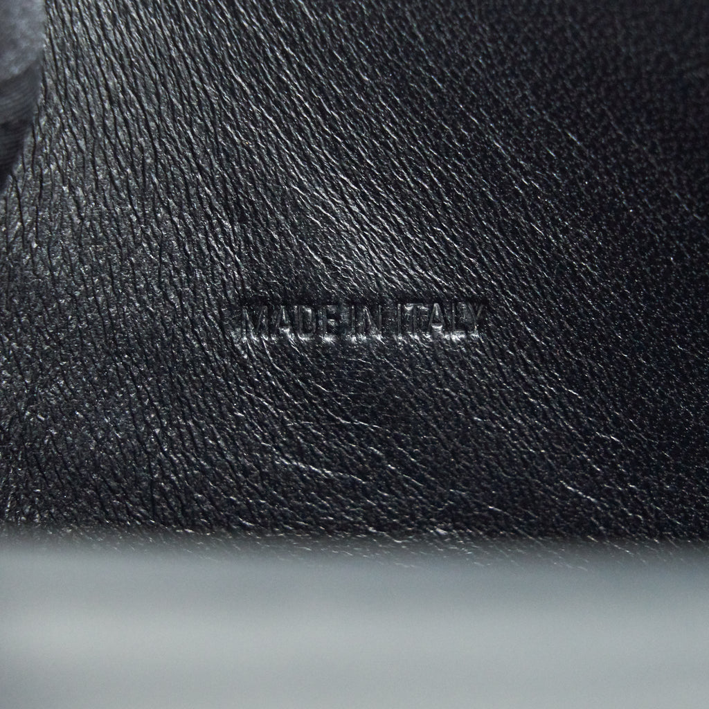 BALENCIAGA HOURGLASS AS GRAINED CALFSKIN BLACK SHW