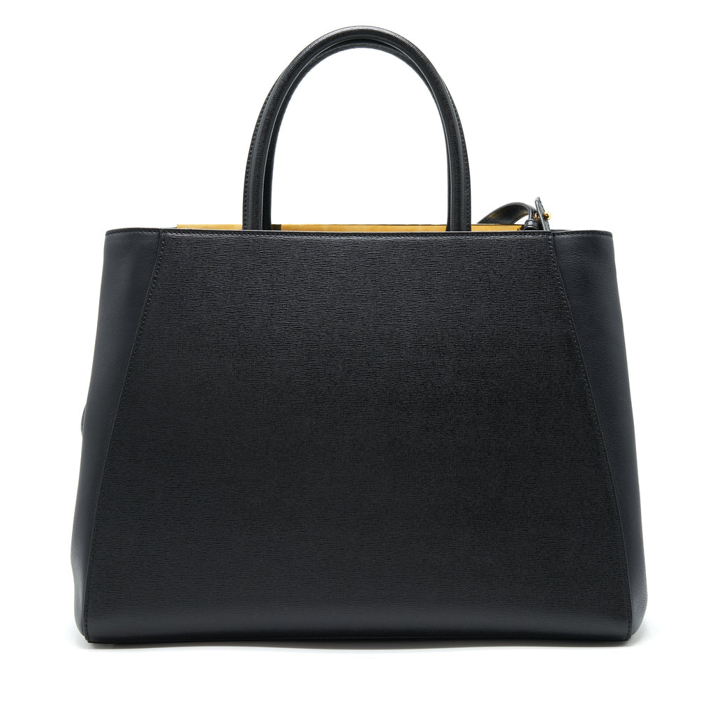 FENDI 2JOURS TOTE BAG BLACK GHW