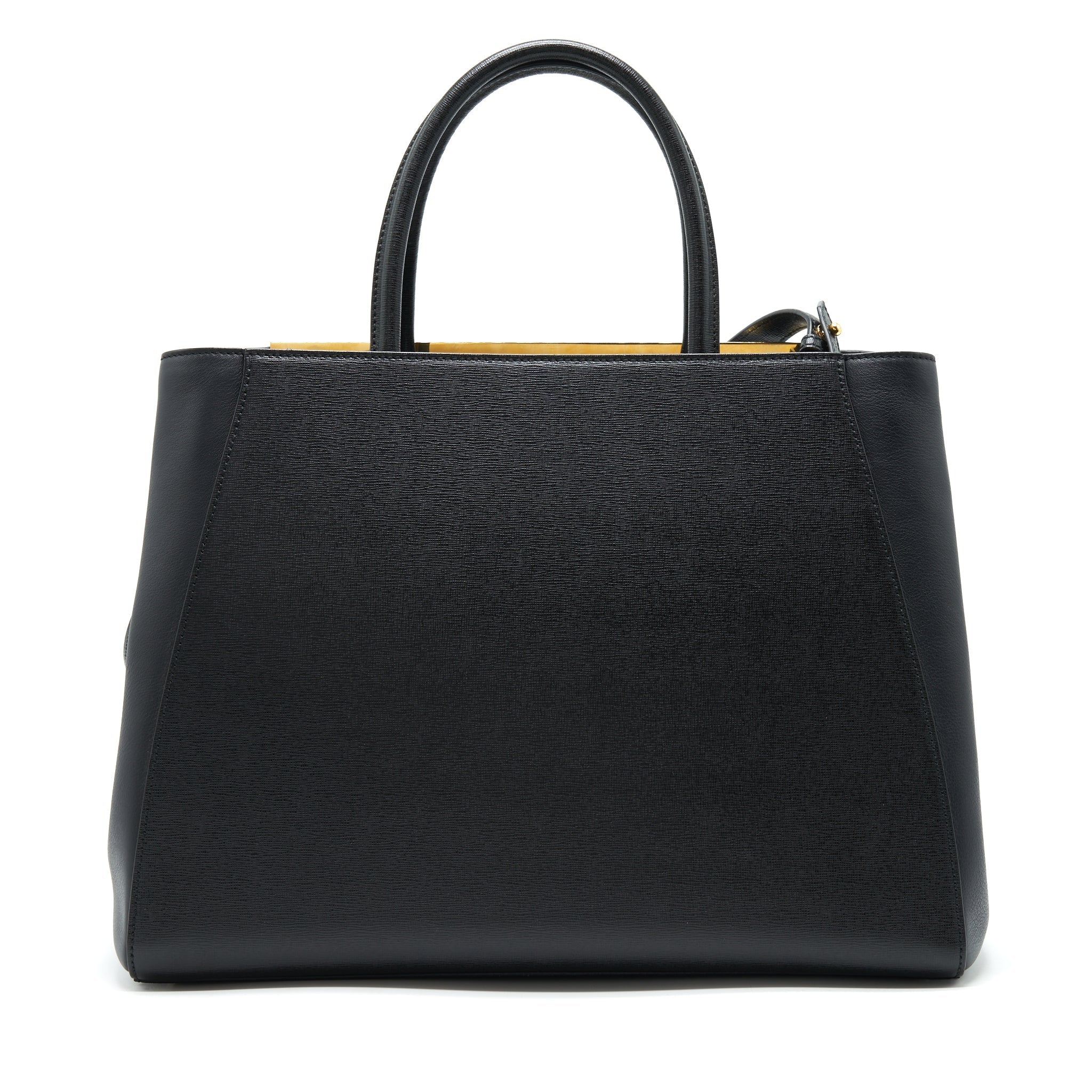 FENDI 2JOURS TOTE BAG BLACK GHW