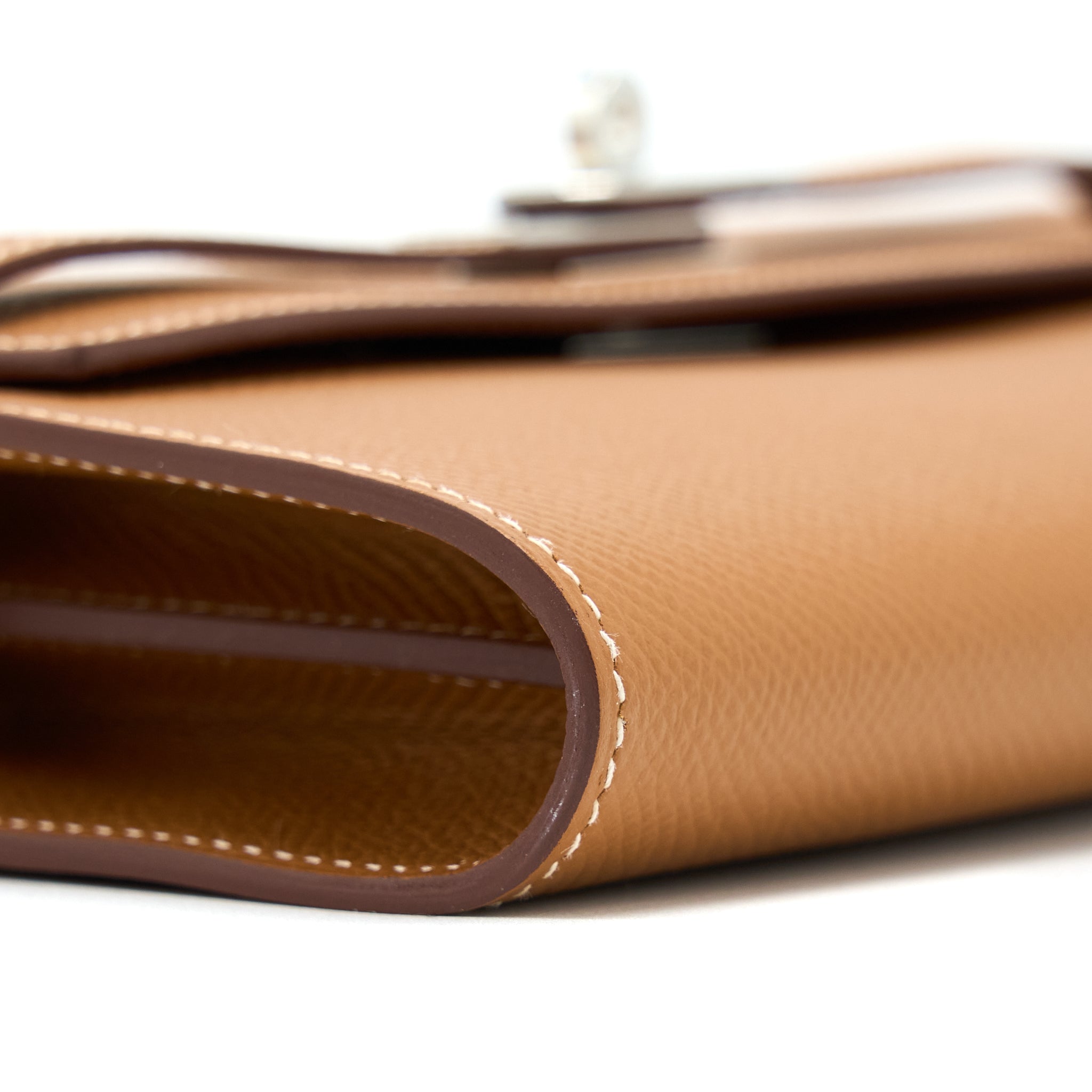 HERMES KELLY TO GO EPSOM GOLD SHW