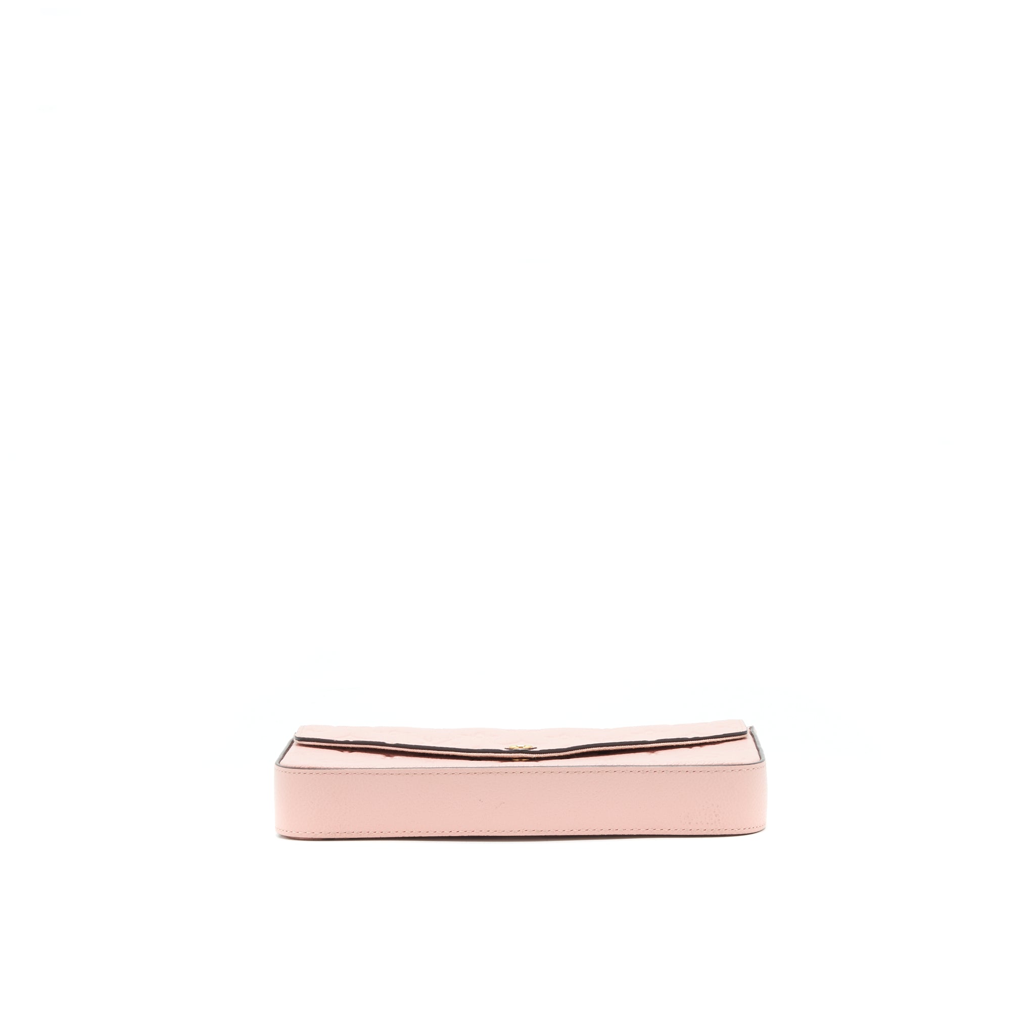 LOUIS VUITTON FELICIE POCHETTE MONOGRAM EMPREINTE ROSE POUDRE