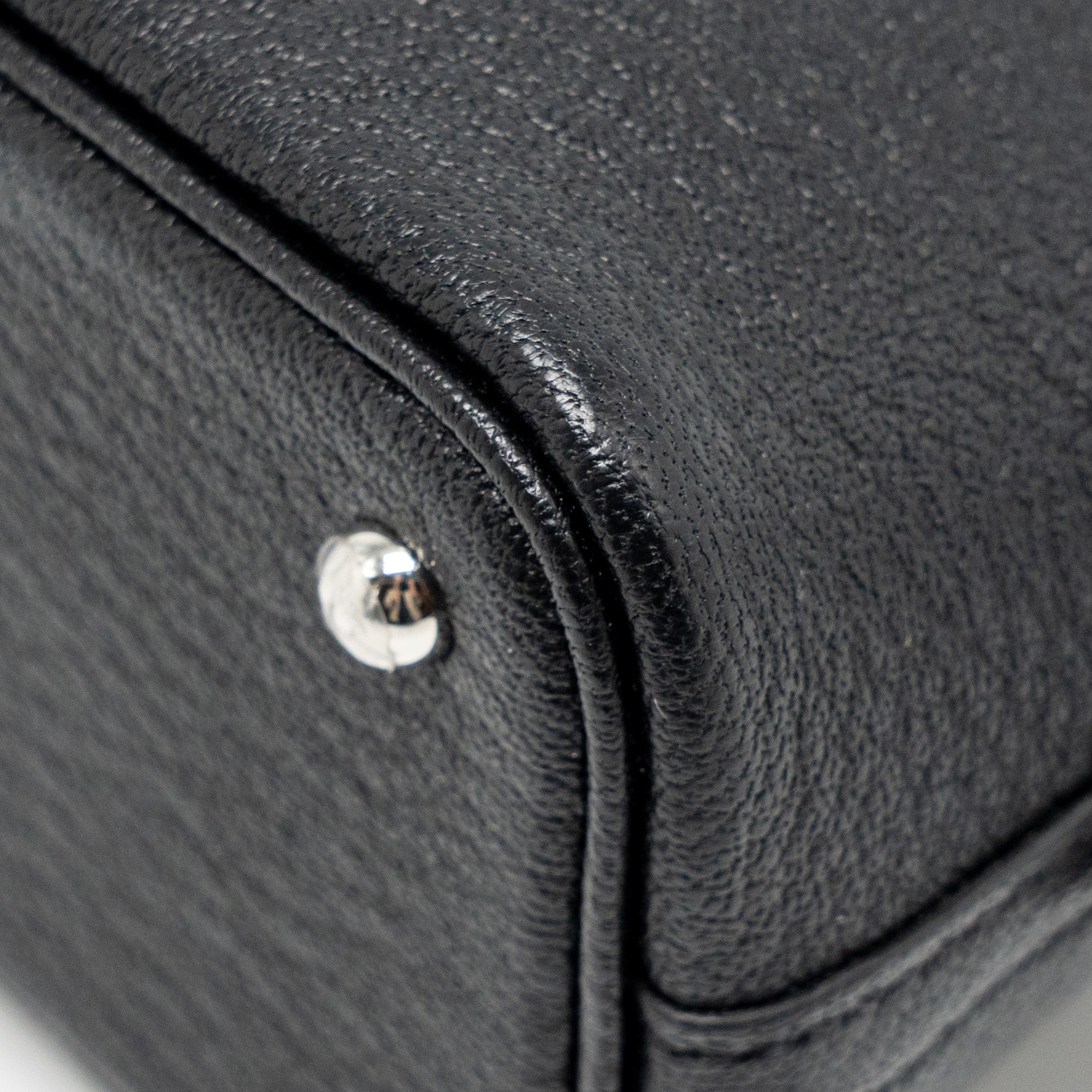 HERMES MINI BOLIDE CHEVRE MYSORE BLACK SHW