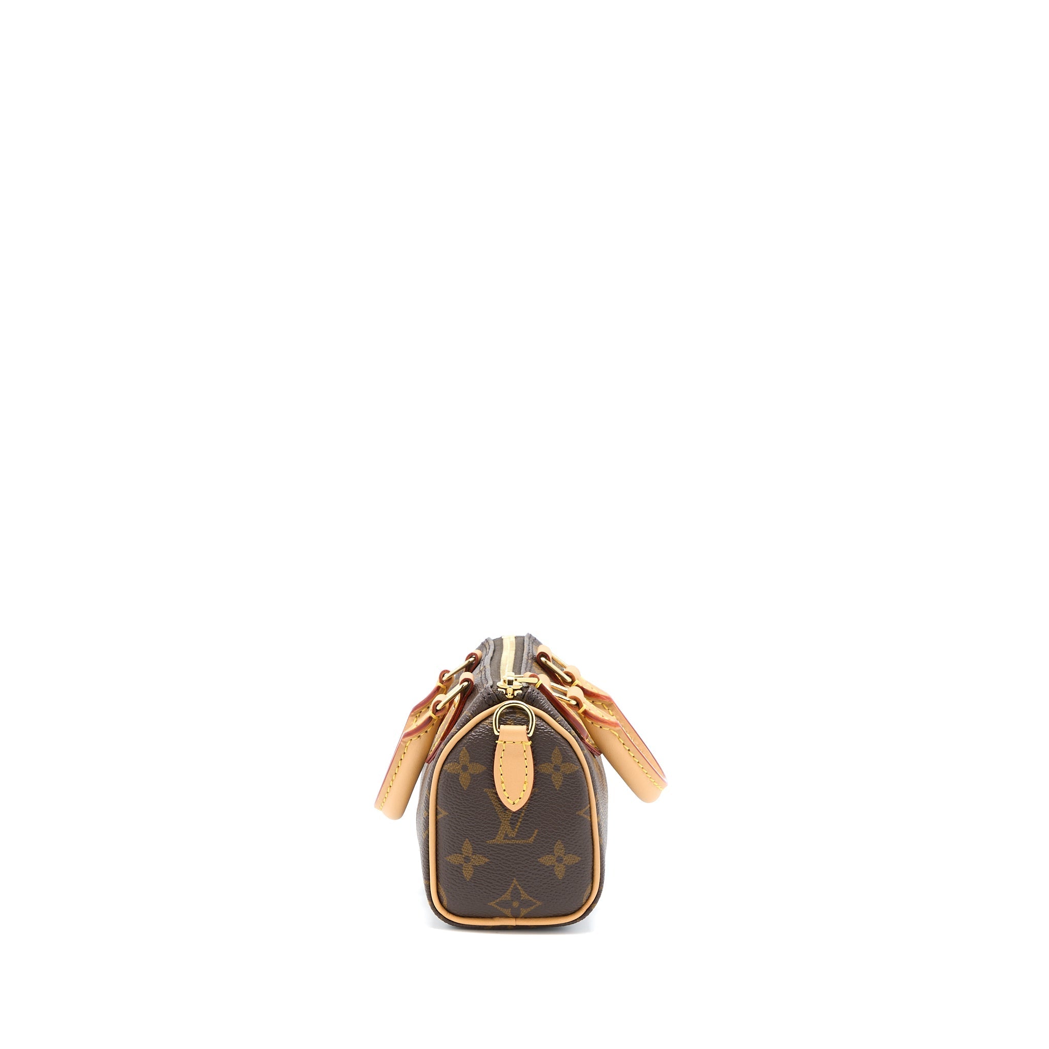 LOUIS VUITTON NANO SPEEDY NEW VERSION MONOGRAM CANVAS GHW