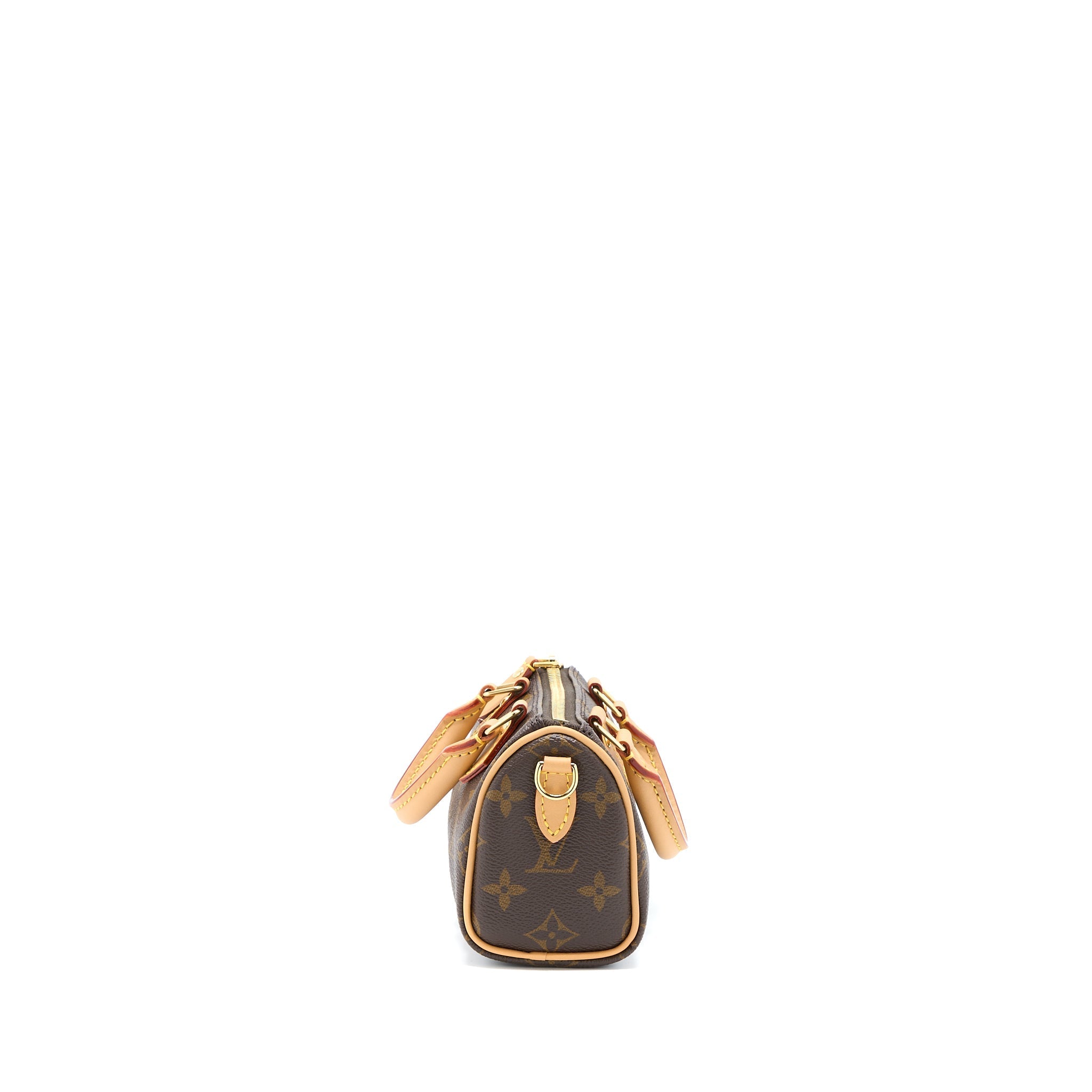 LOUIS VUITTON NANO SPEEDY NEW VERSION MONOGRAM CANVAS GHW
