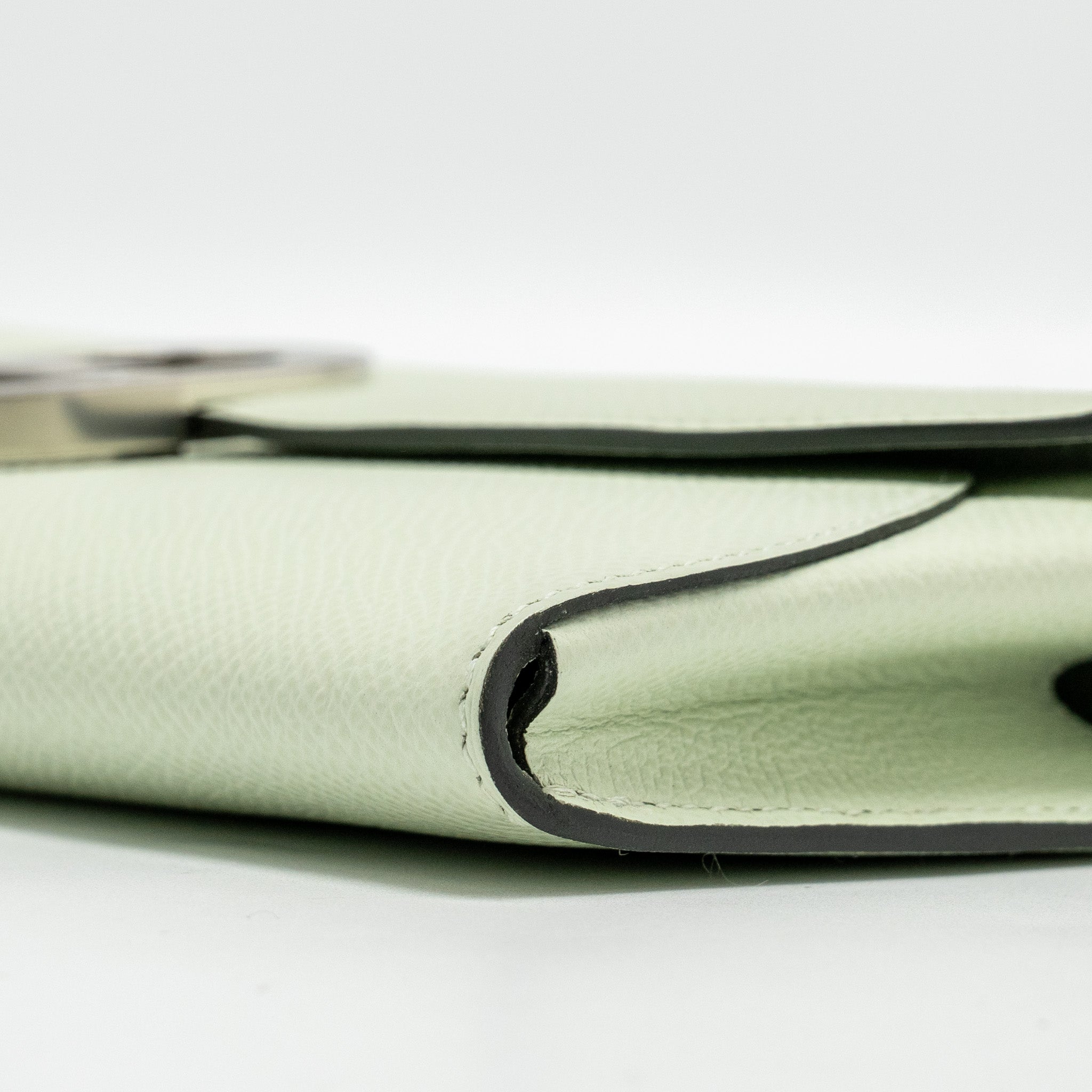 HERMES MAILLON TO GO WALLET EPSOM VERT FIZZ SHW