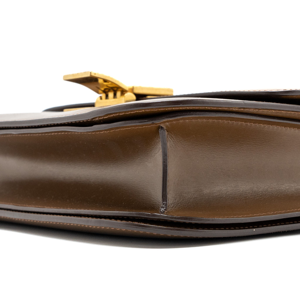 CELINE CLASSIC MEDIUM BOX CALFSKIN TAN GHW
