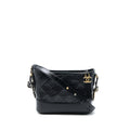 CHANEL SMALL GABRIELLE HOBO BAG BLACK WITH MULTICOLOUR HARDWARE