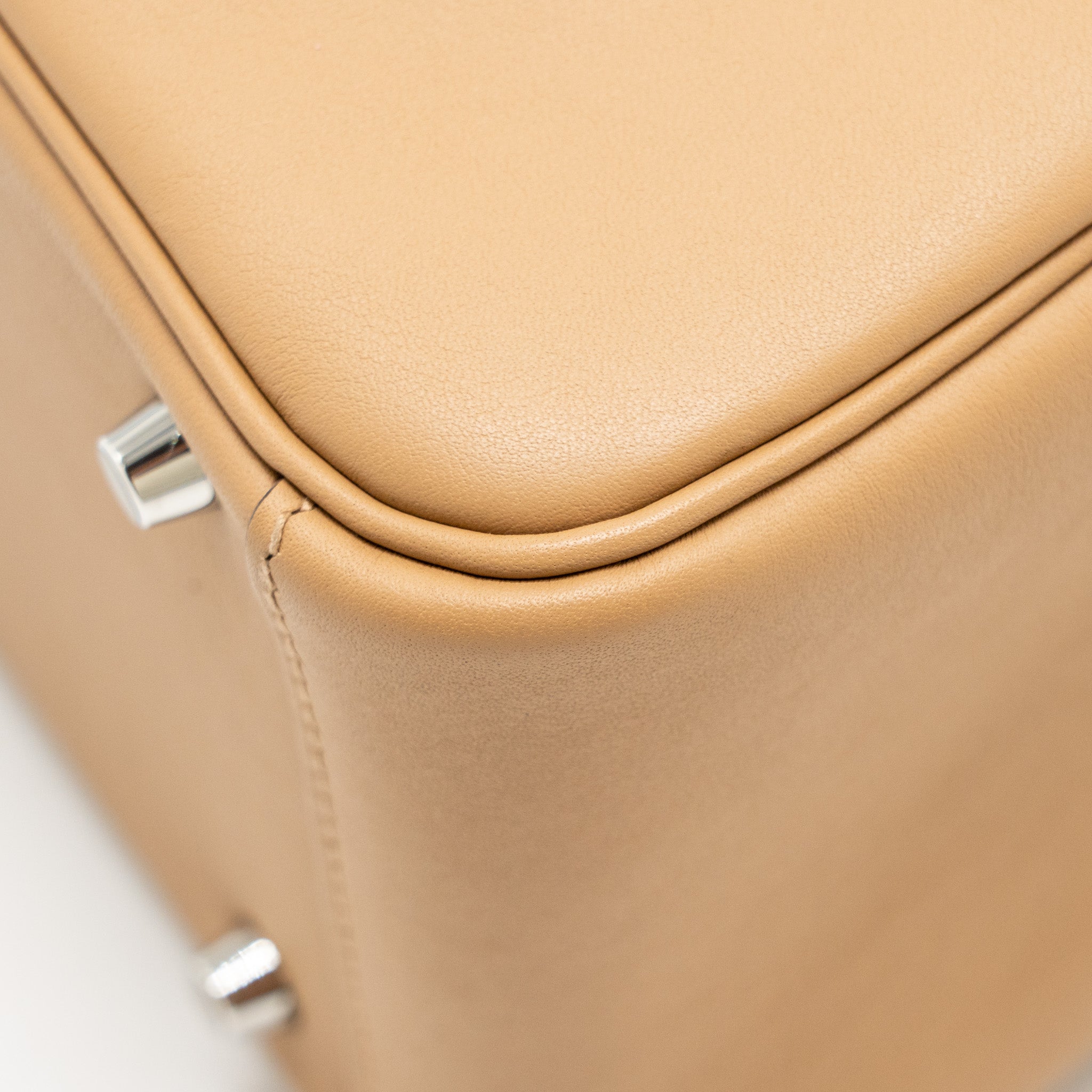 HERMES MINI LINDY SWIFT CHAI/MAUVE SYLVESTRE SHW