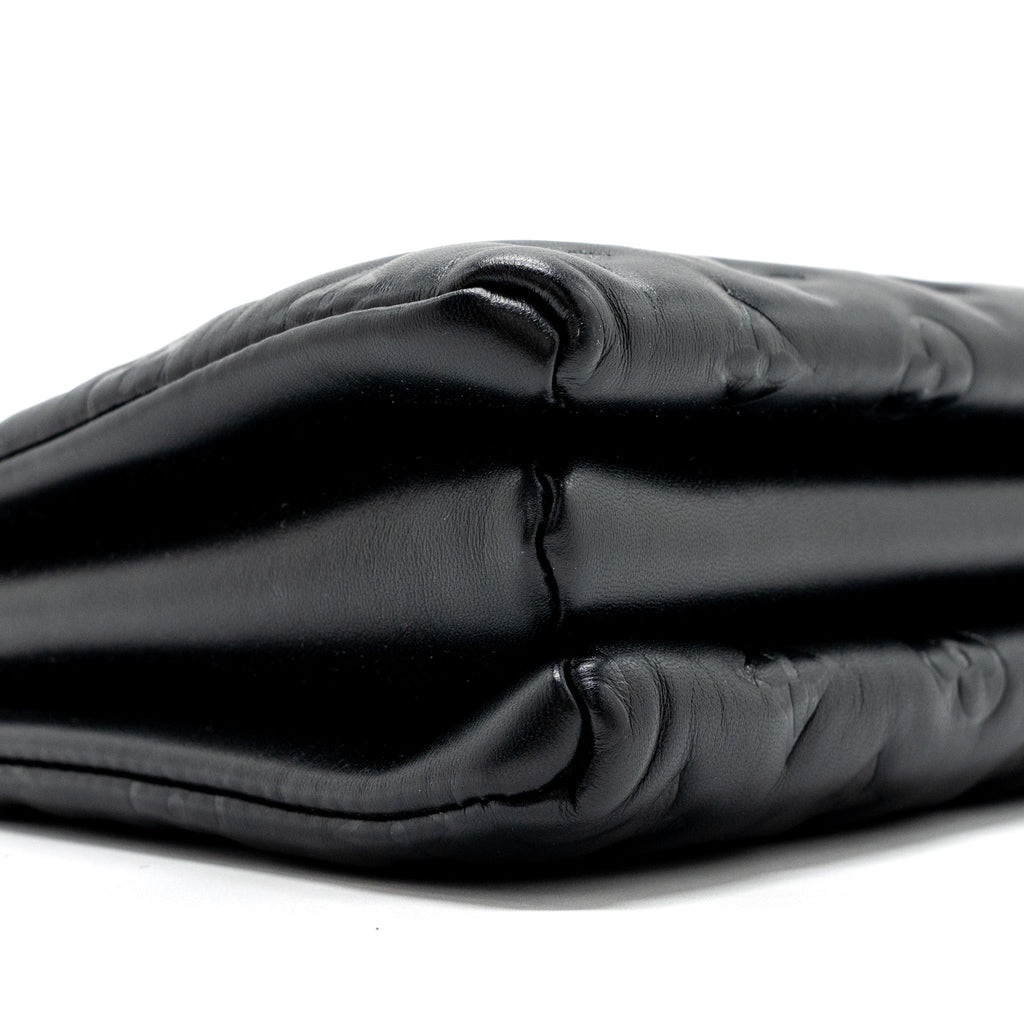 LOUIS VUITTON COUSSIN PM MONOGRAM EMPREINTE LAMBSKIN BLACK GHW (NEW VERSION)
