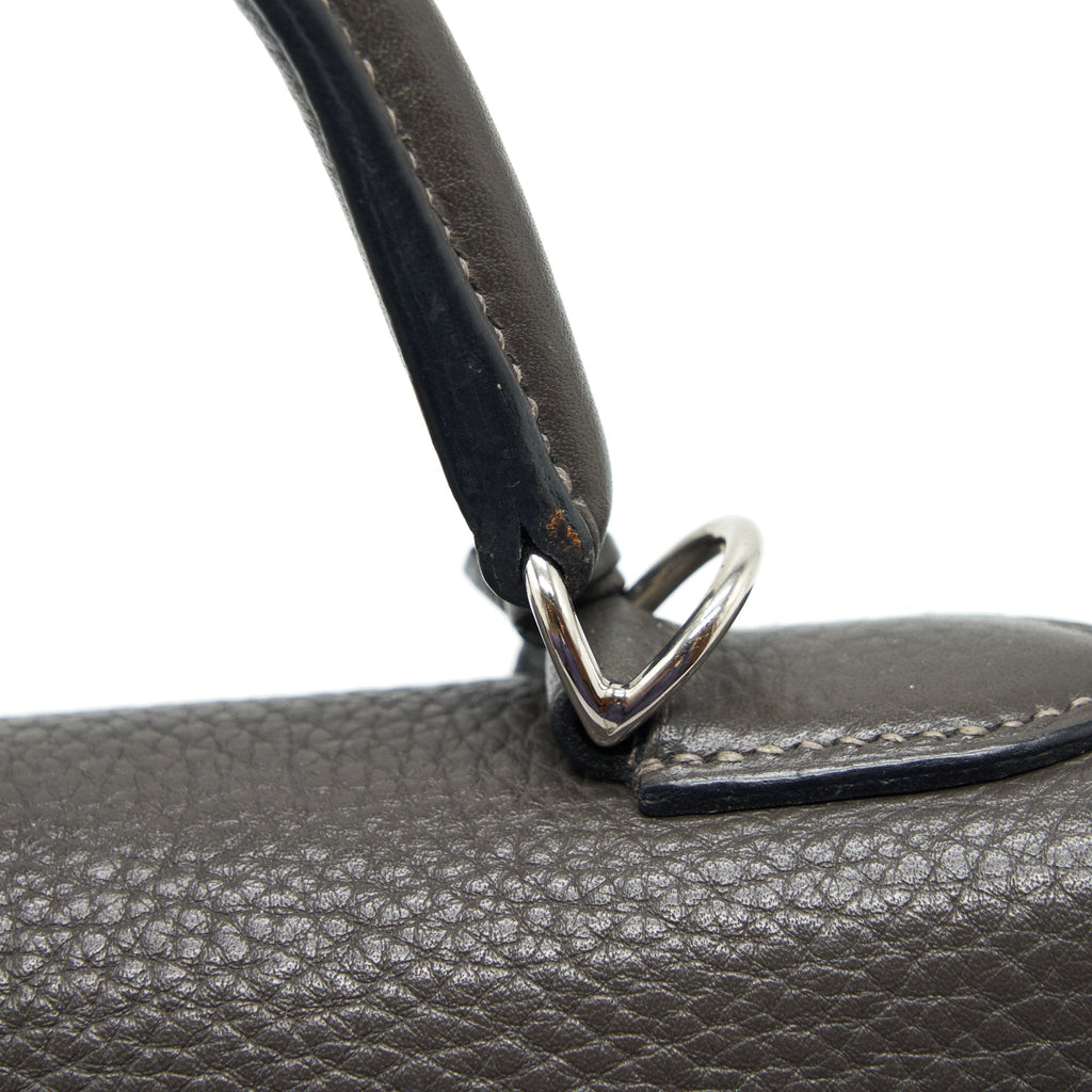 HERMES KELLY 32 CLEMENCE DARK GREY SHW