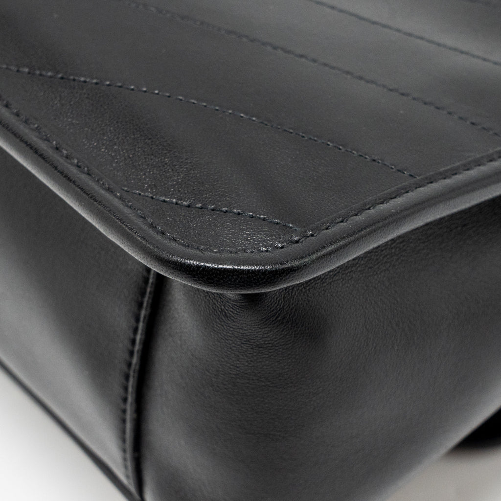 SAINT LAURENT MEDIUM NIKI BAG LAMBSKIN BLACK GHW