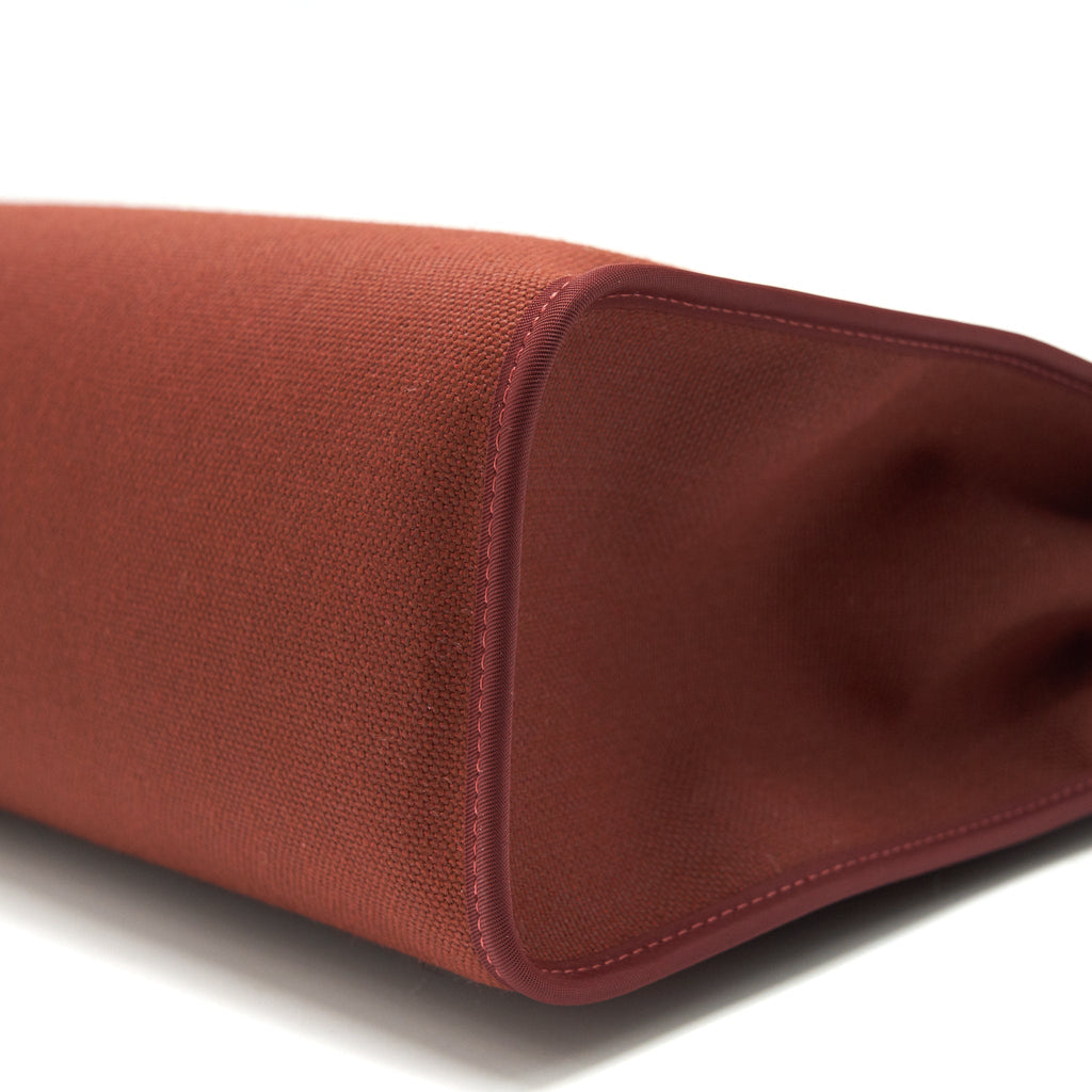 HERMES HERBAG ZIP 31 IN ROUGEH SHW