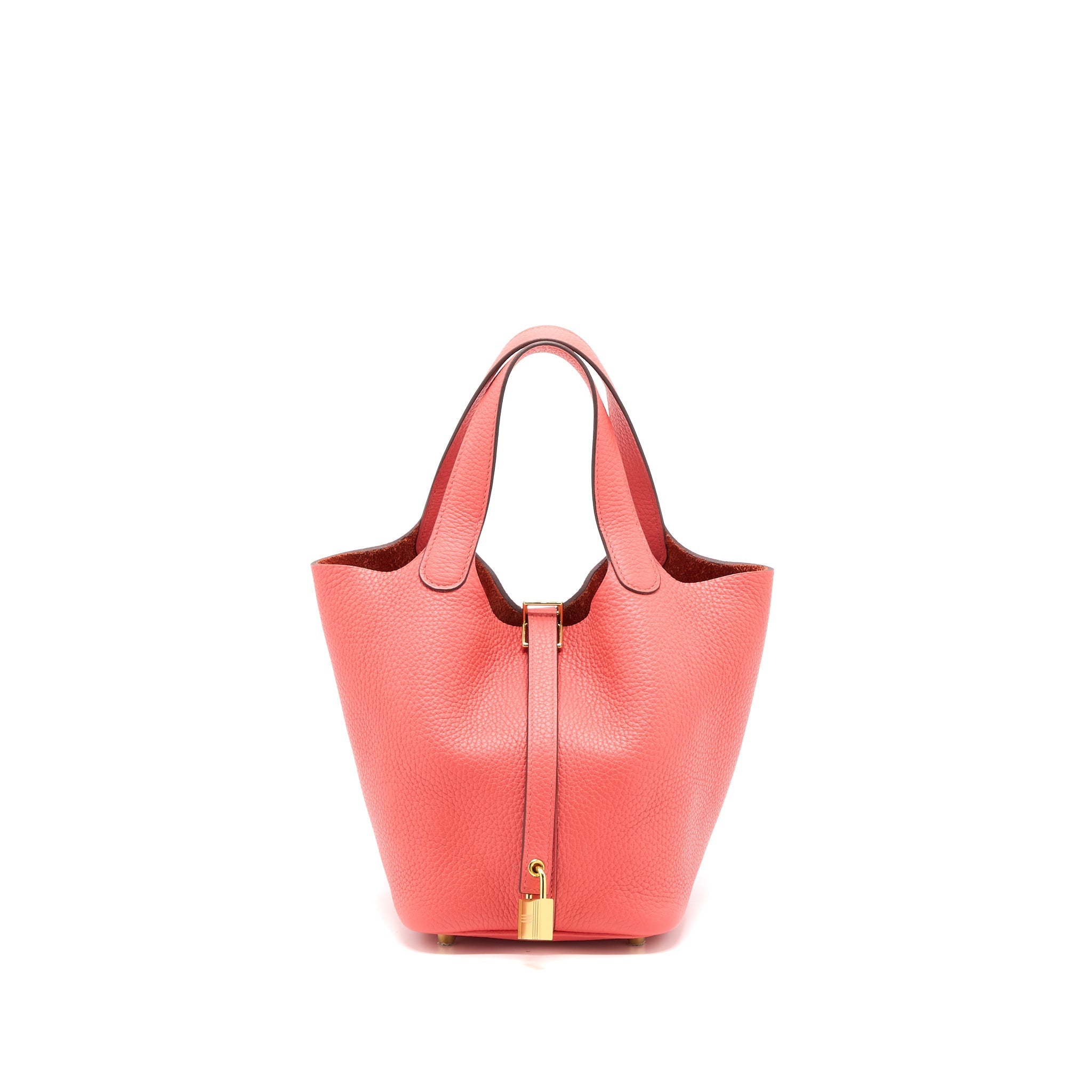 HERMES PICOTIN 18 LOCK BAG CLEMENCE ROSE JAIPUR GHW