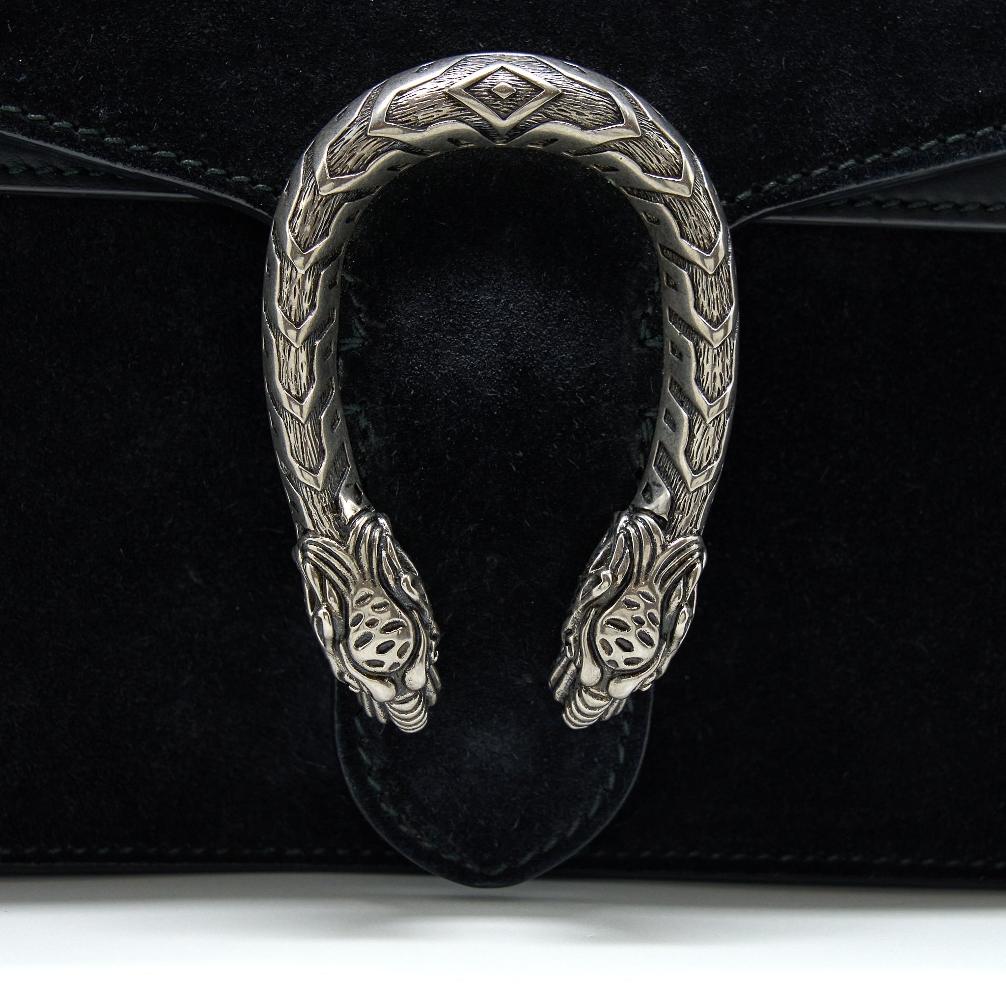 GUCCI DIONYSUS SHOULDER BAG BLACK SHW