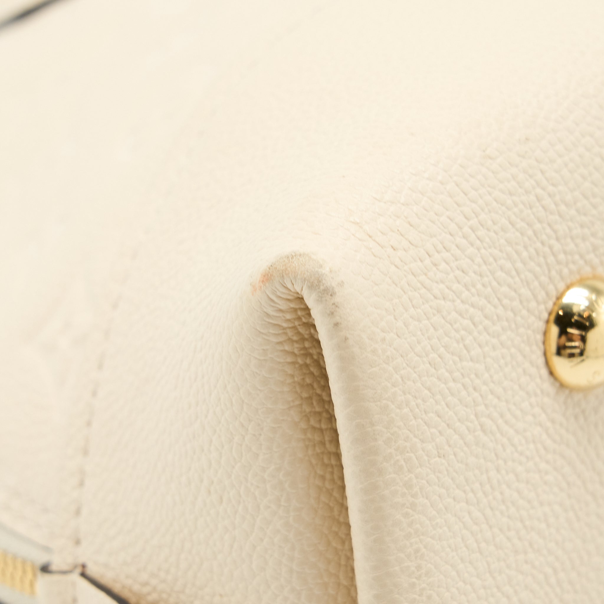 LOUIS VUITTON NEO ALMA PM MONOGRAM EMPREINTE WHITE GHW