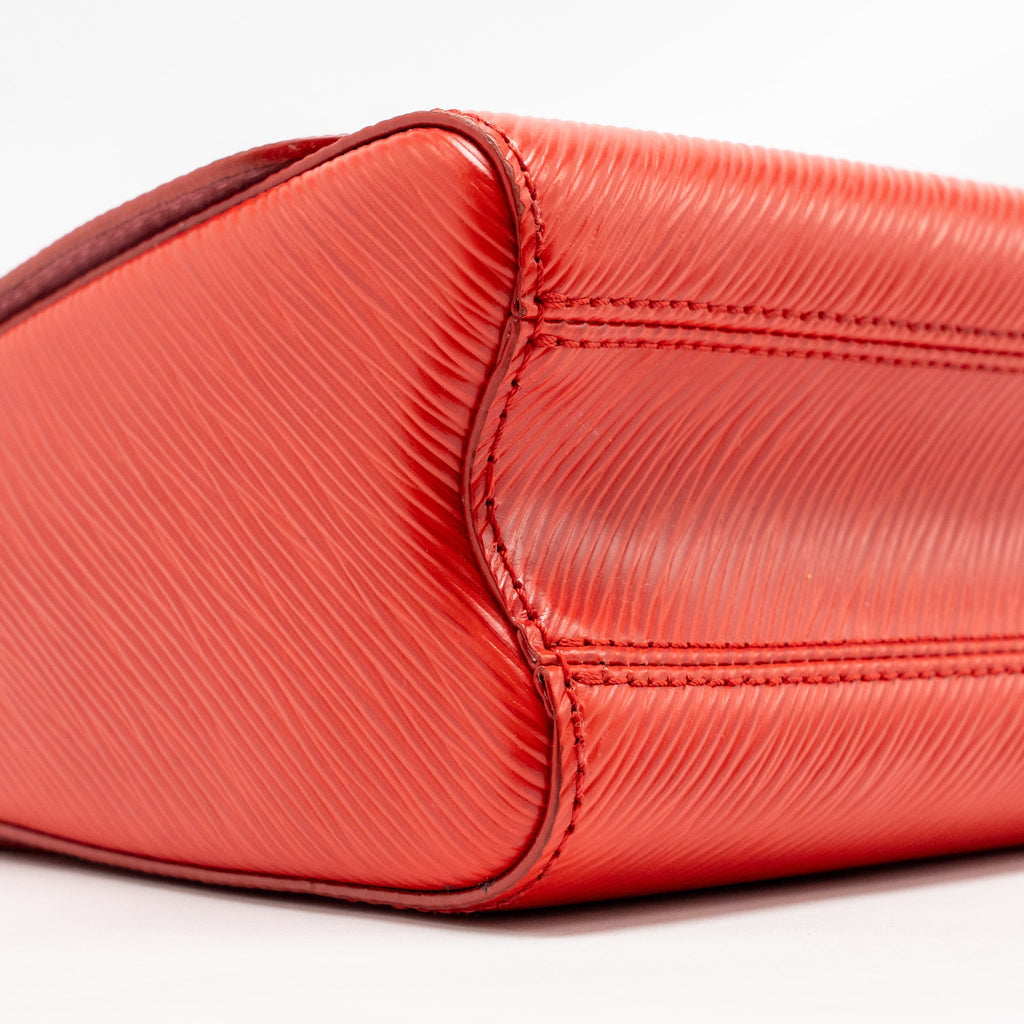 LOUIS VUITTON TWIST MM EPI LEATHER RED SHW