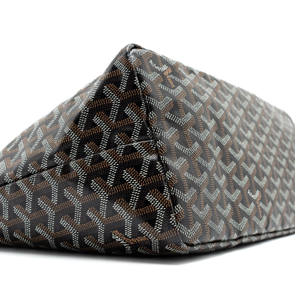 GOYARD SAINT LOUIS PM TOTE BAG GOYARDINE CANVAS SHW