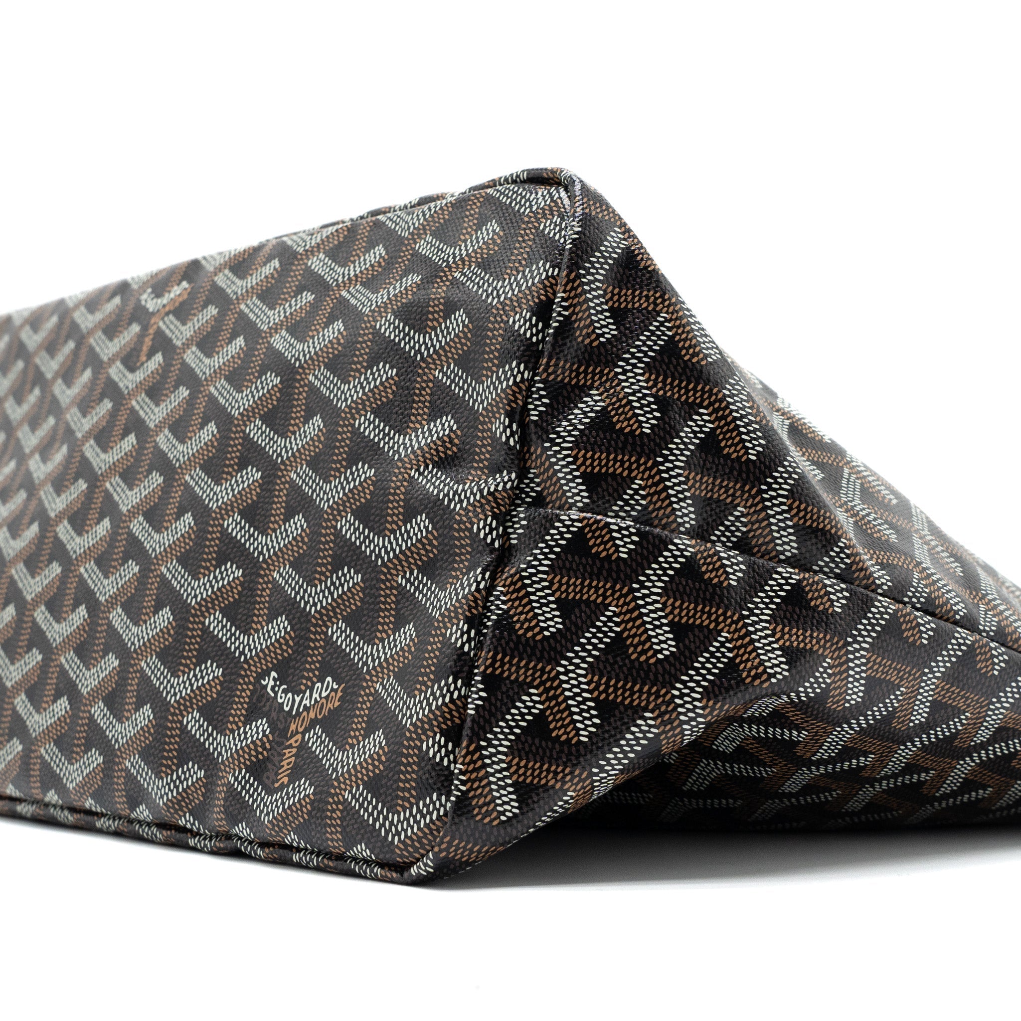 GOYARD SAINT LOUIS PM TOTE BAG GOYARDINE CANVAS SHW