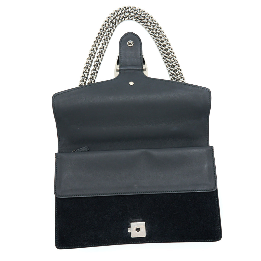 GUCCI DIONYSUS SHOULDER BAG BLACK SHW