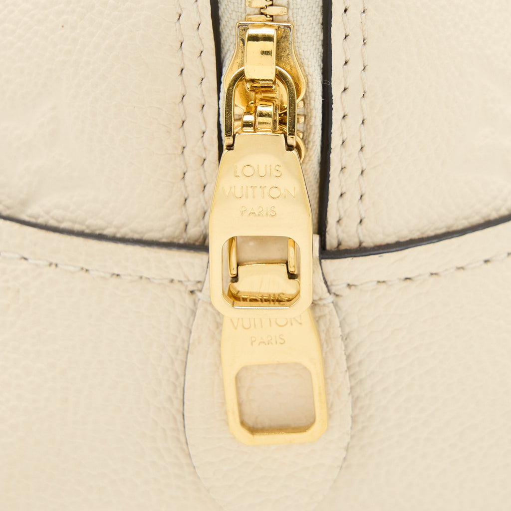 LOUIS VUITTON NEO ALMA PM MONOGRAM EMPREINTE WHITE GHW