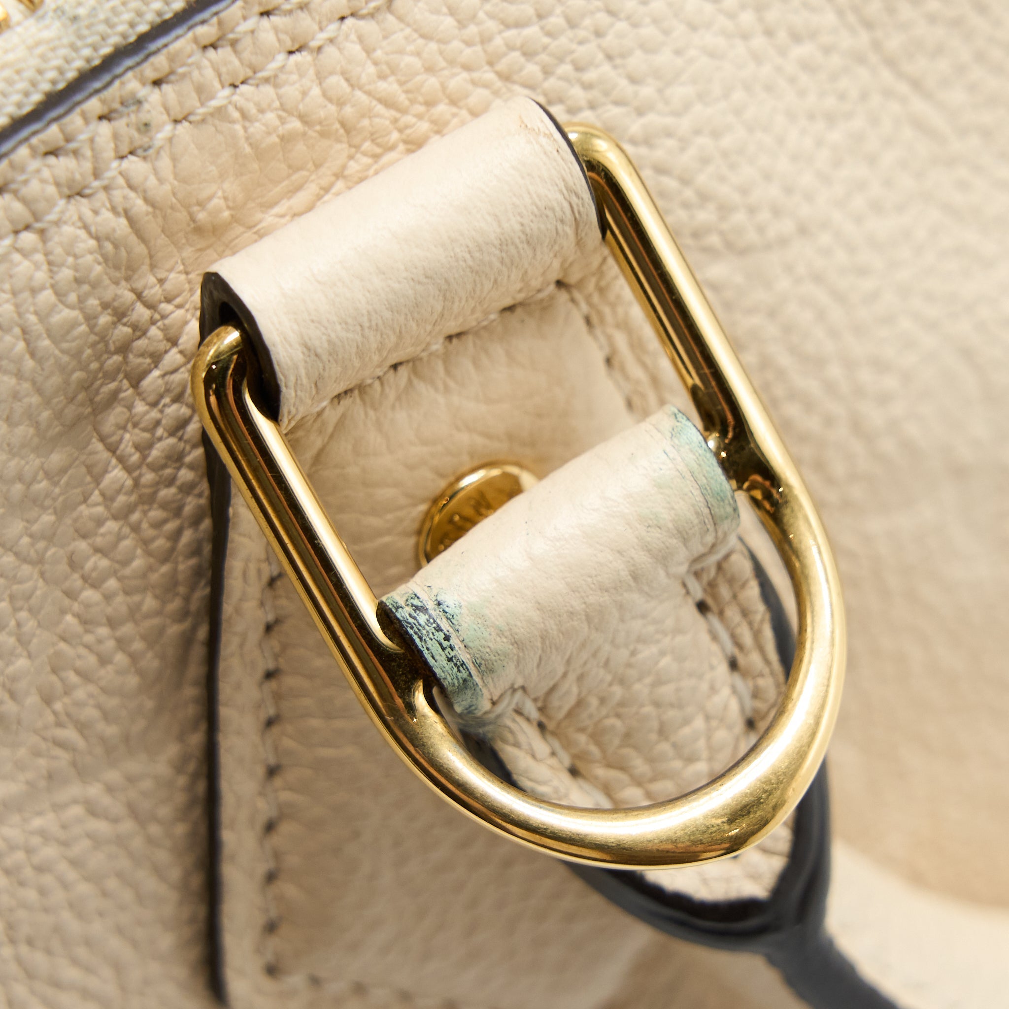 LOUIS VUITTON NEO ALMA PM MONOGRAM EMPREINTE WHITE GHW