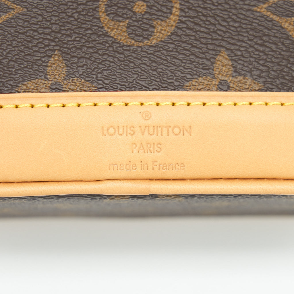 LOUIS VUITTON NANO NOE NEW VERSION MONOGRAM CANVAS GHW