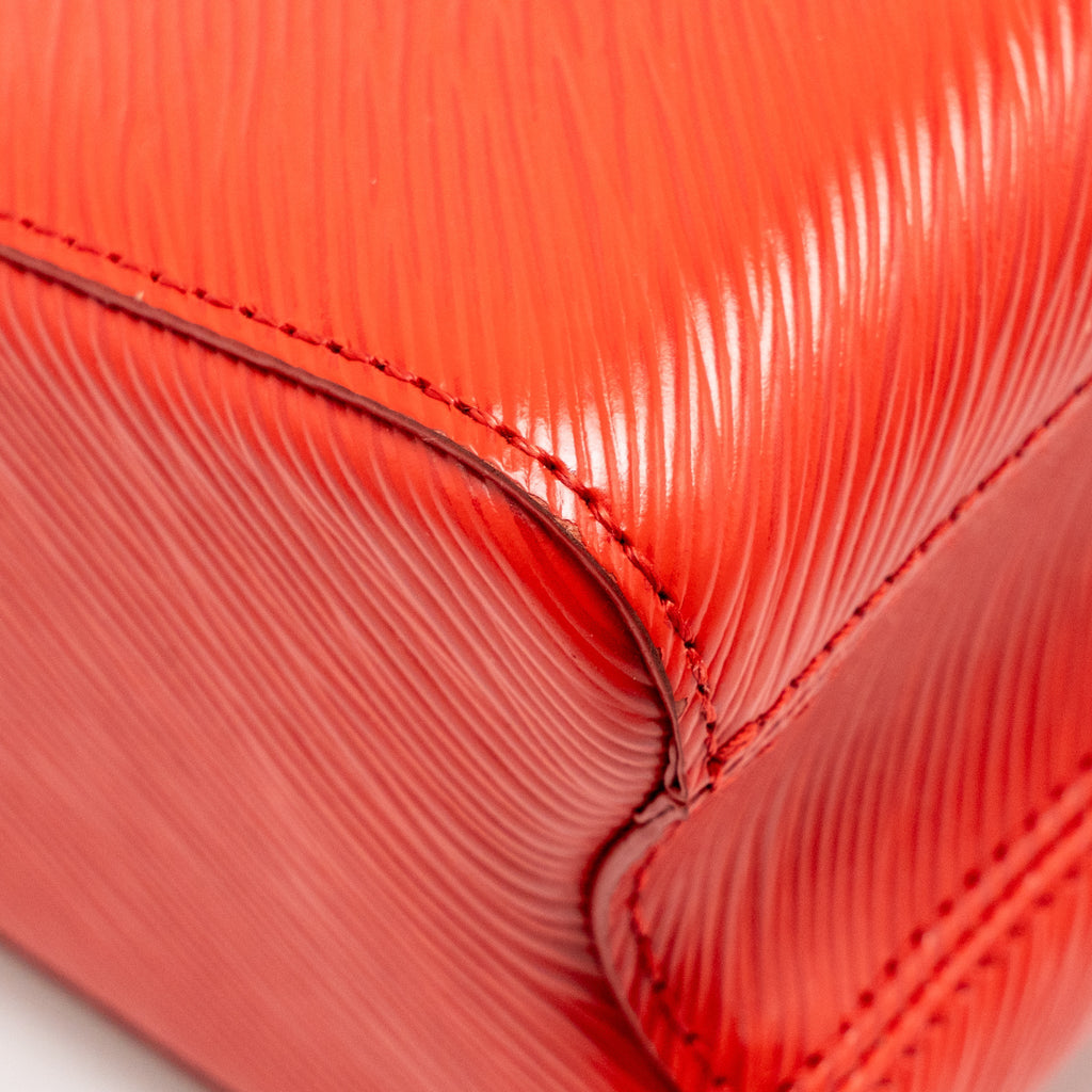 LOUIS VUITTON TWIST MM EPI LEATHER RED SHW