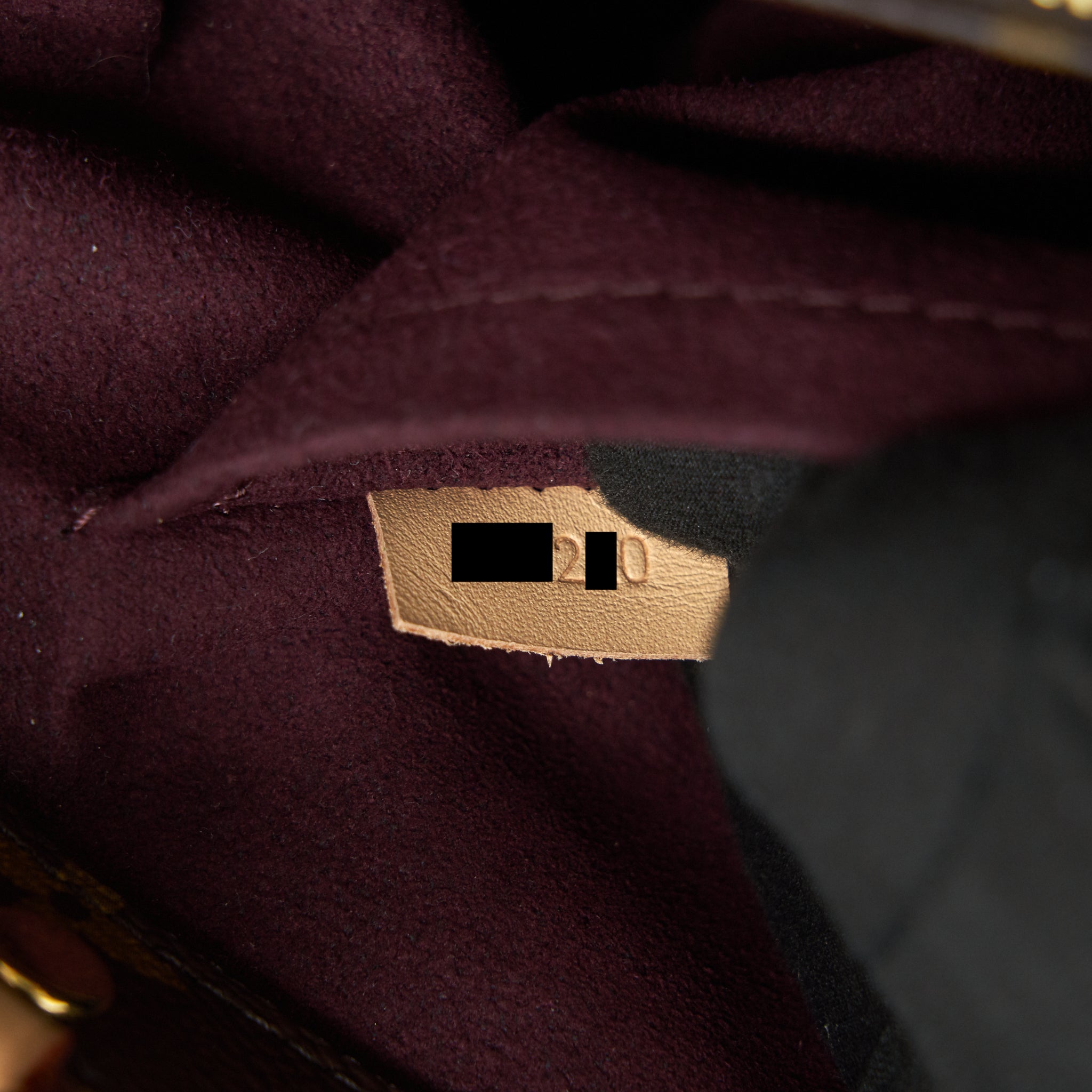 LOUIS VUITTON MONTAIGNE BB MONOGRAM CANVAS