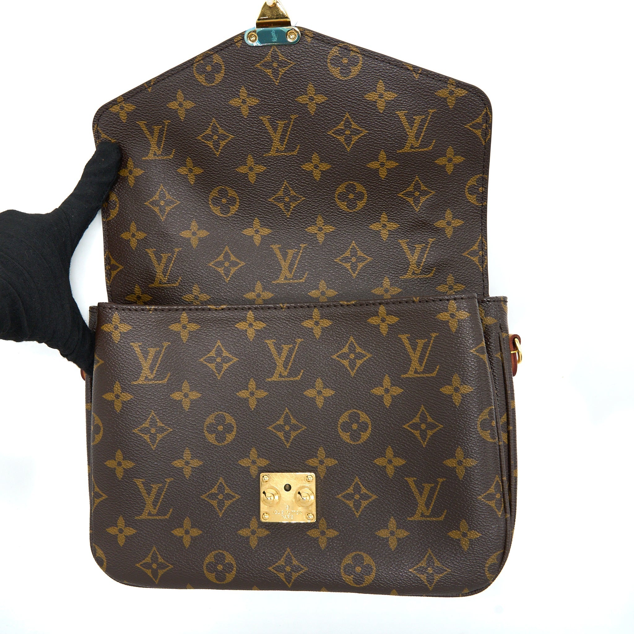 LOUIS VUITTON POCHETTE MÉTIS MONOGRAM CANVAS GHW