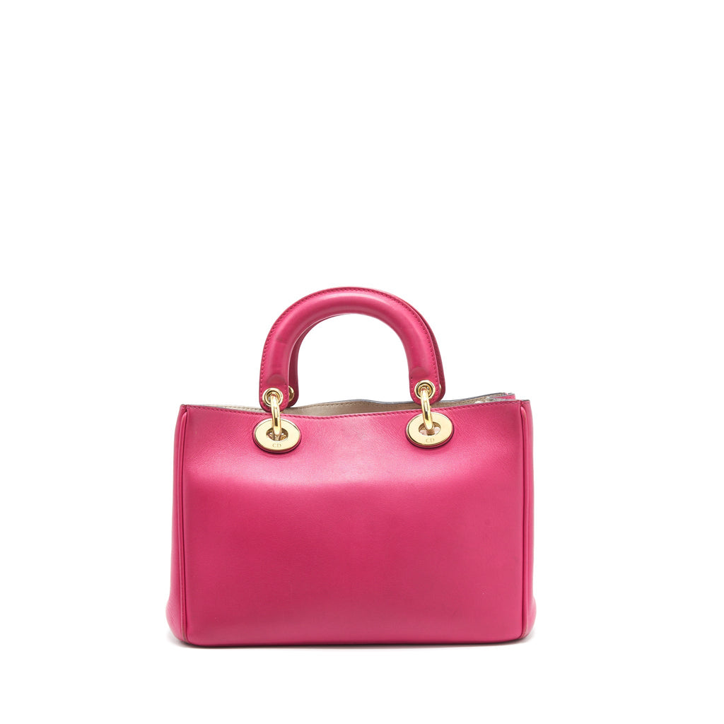 DIOR DIORISSIMO MINI TOTE BAG PINK