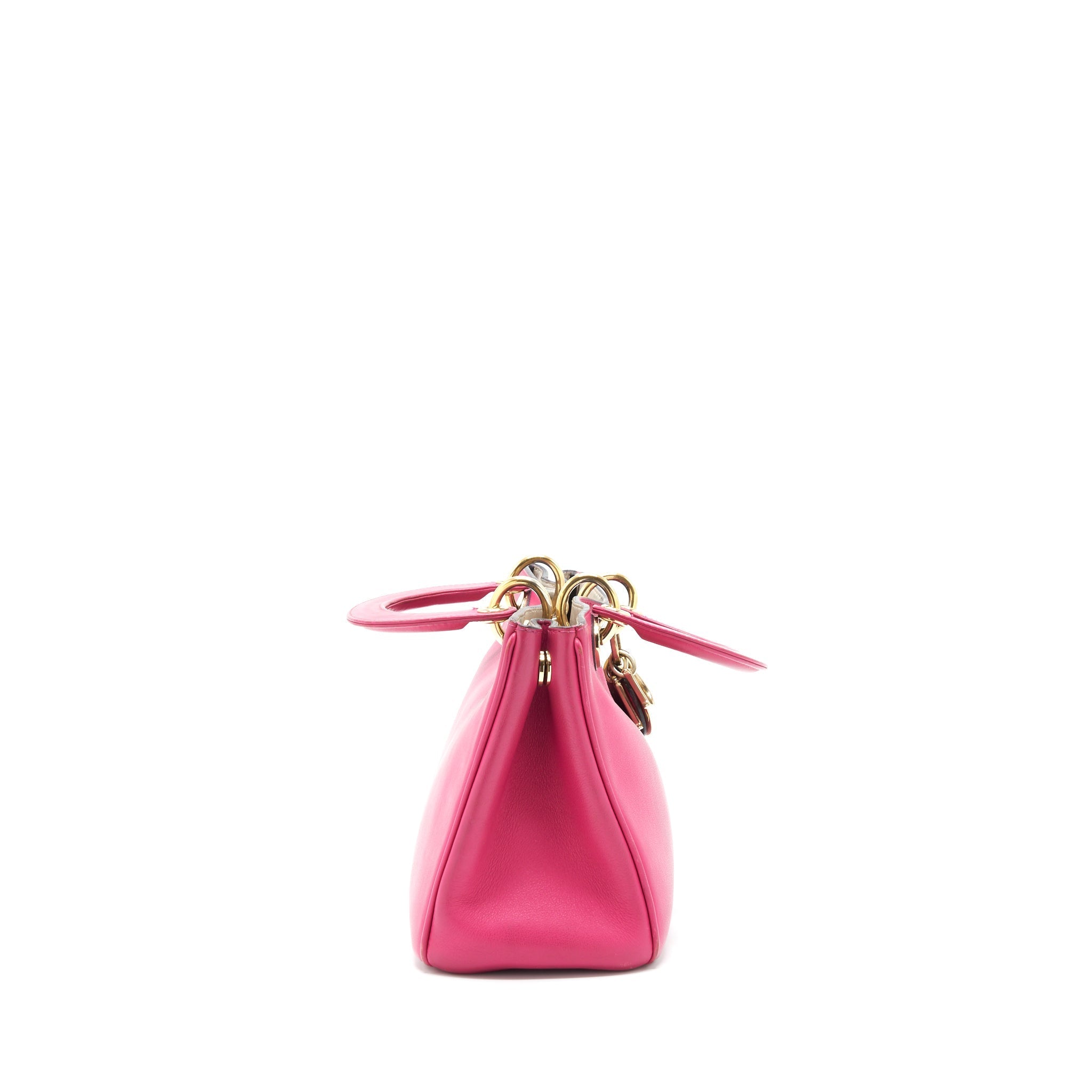 DIOR DIORISSIMO MINI TOTE BAG PINK