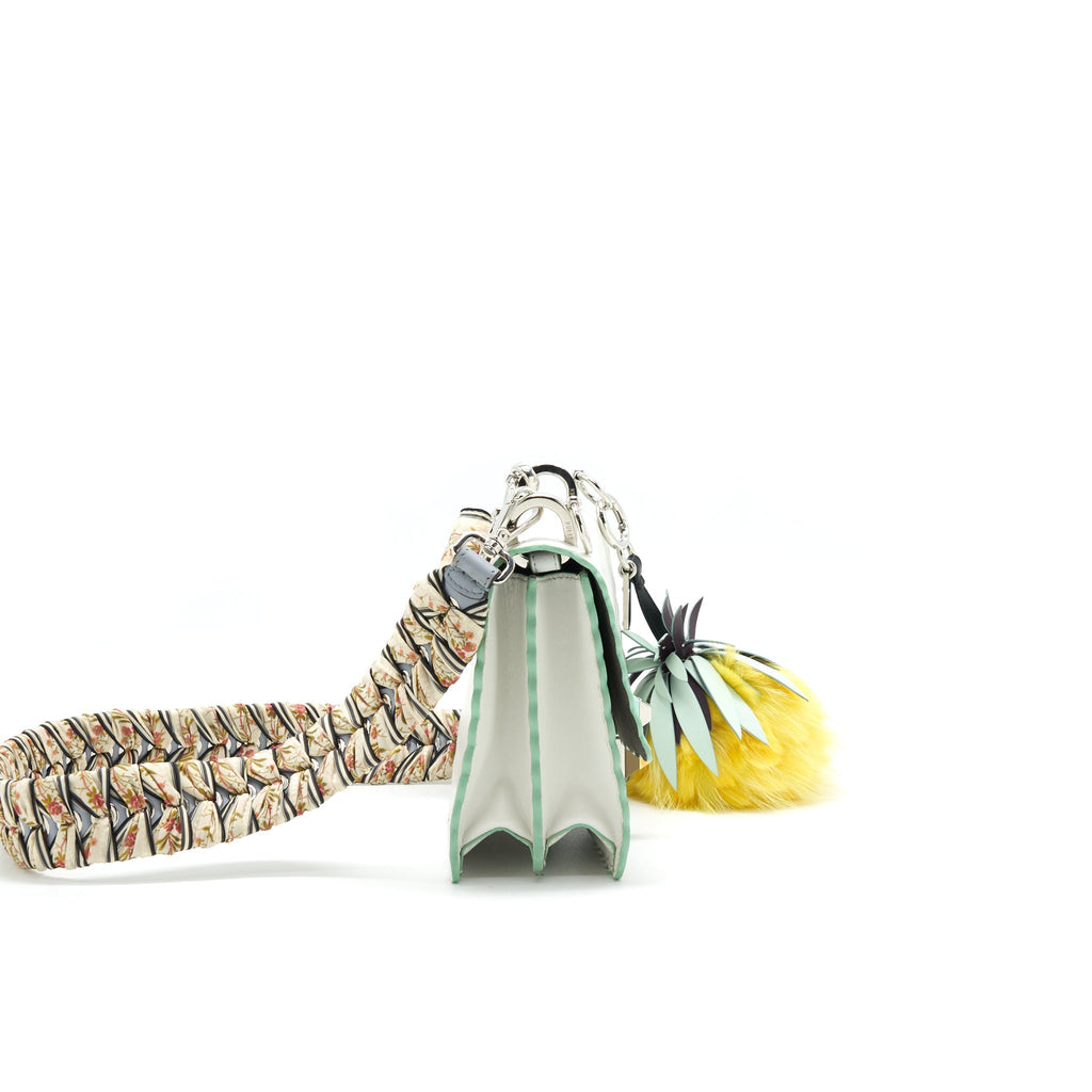 FENDI RUNWAY SMALL KAN I WITH STRAPS AND BAG CHARM