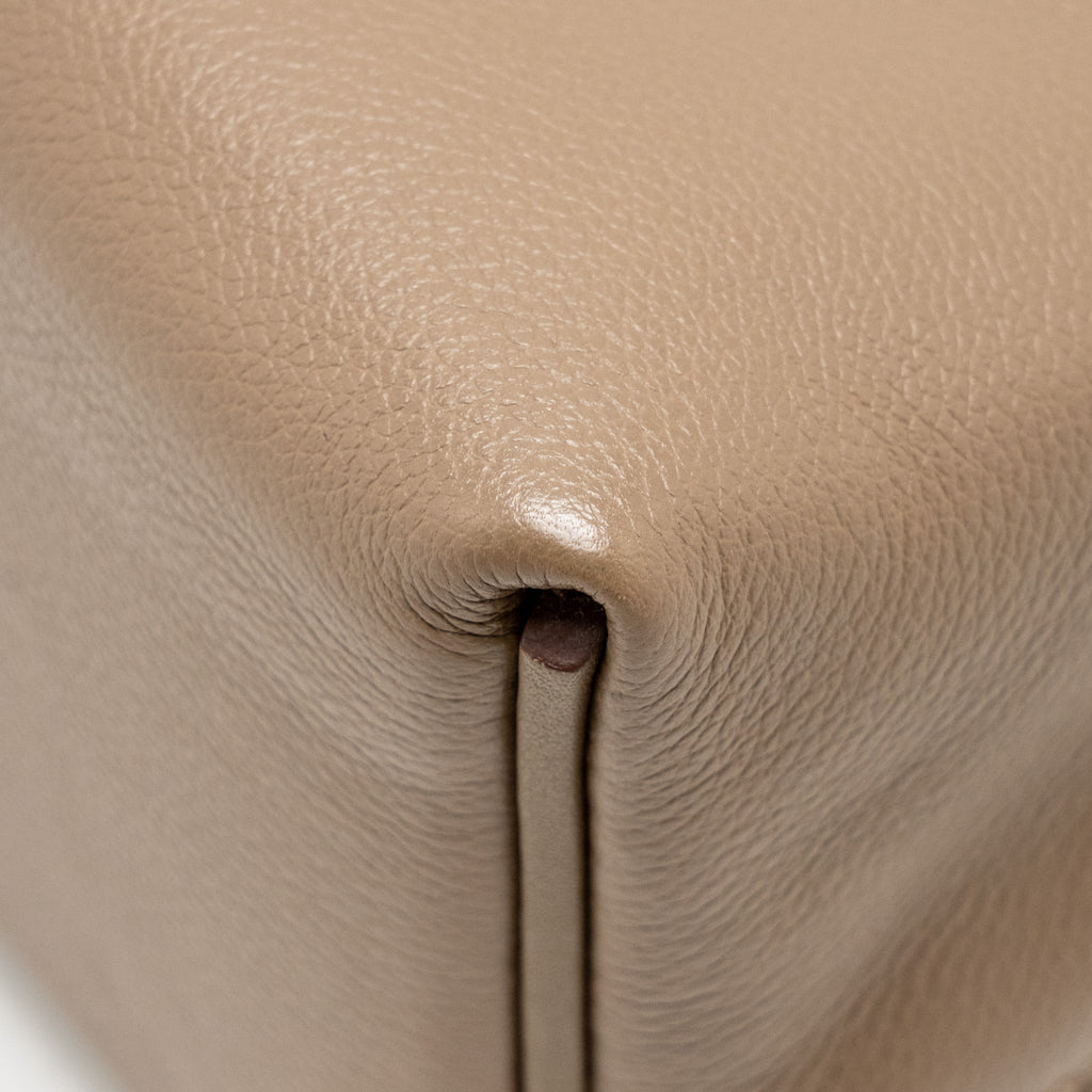 HERMES MINI 2424 24/24-21 BAG EVERCOLOR/SWIFT ETOUPE GHW