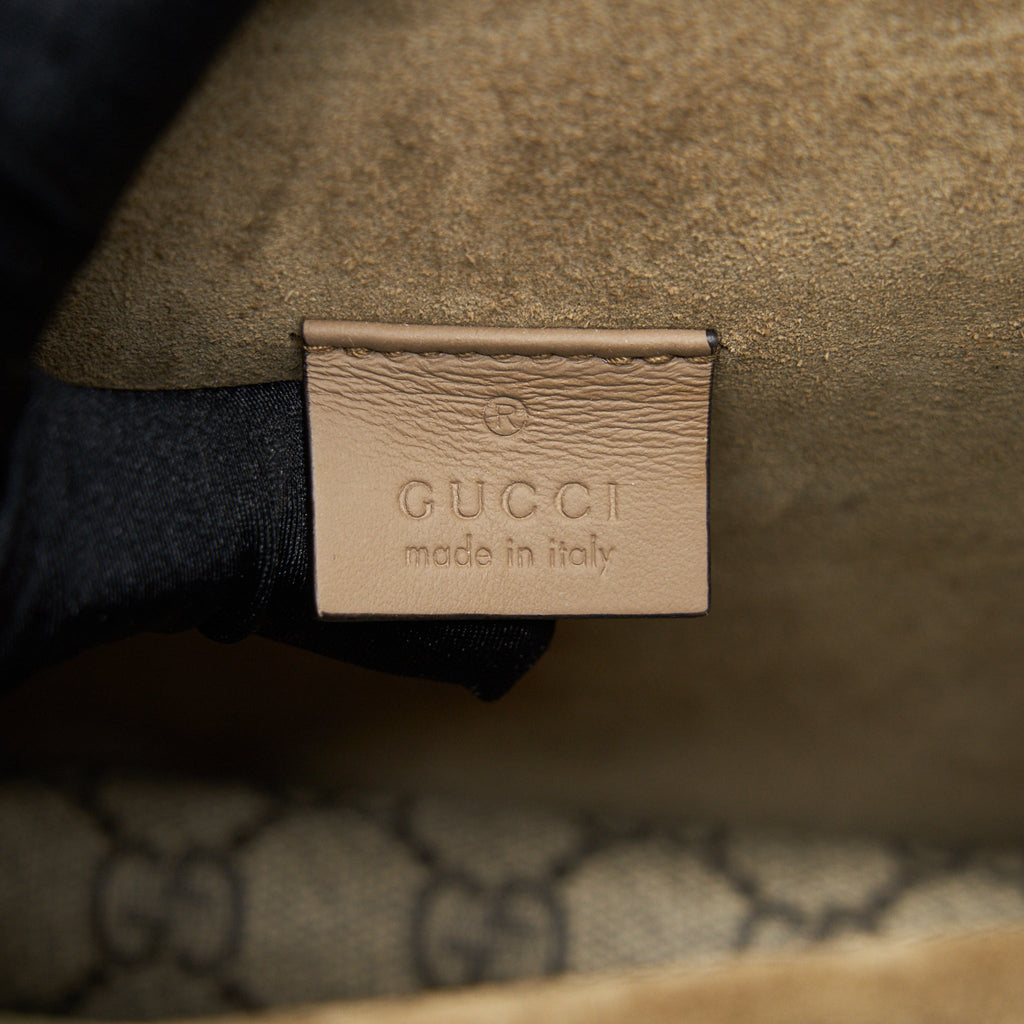GUCCI DIONYSUS GG SUPREME MINI BAG BEIGE