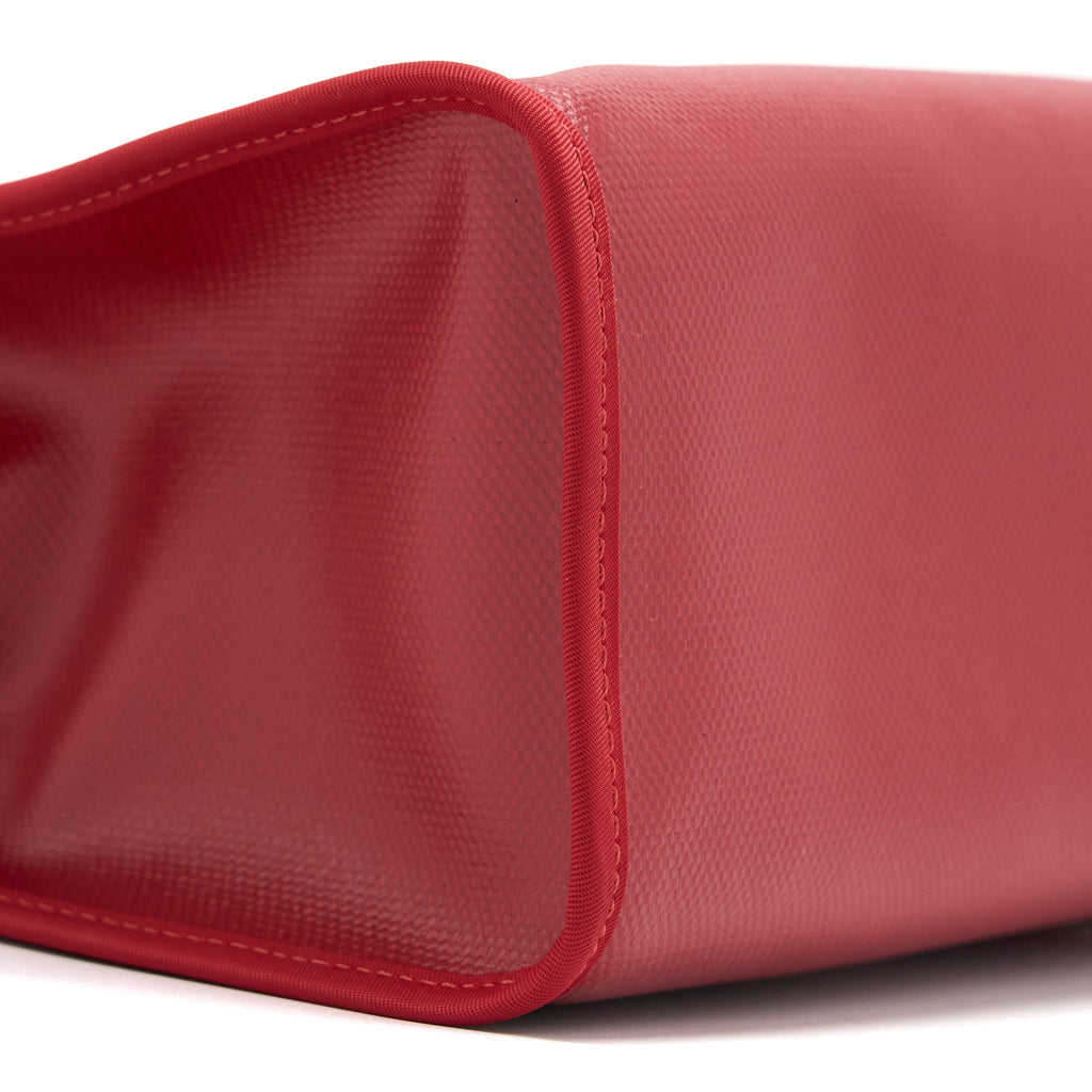 HERMES HERBAG ZIP 31 BAG BERLINE CANVAS ROUGE PIMENT SHW