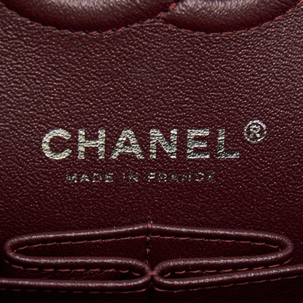 CHANEL SMALL CLASSIC FLAP BAG CAVIAR BLACK SHW (MICROCHIP)