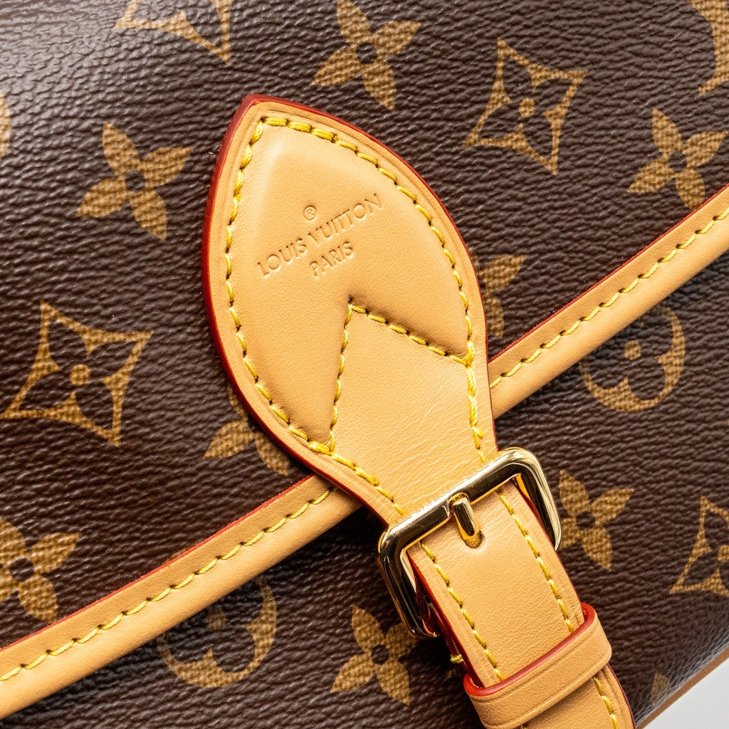 LOUIS VUITTON DIANE BAG WITH JACQUARD STRAP MONOGRAM CANVAS GHW