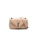 SAINT LAURENT MONOGRAM ENVELOPE BAG DUSTY ROSE