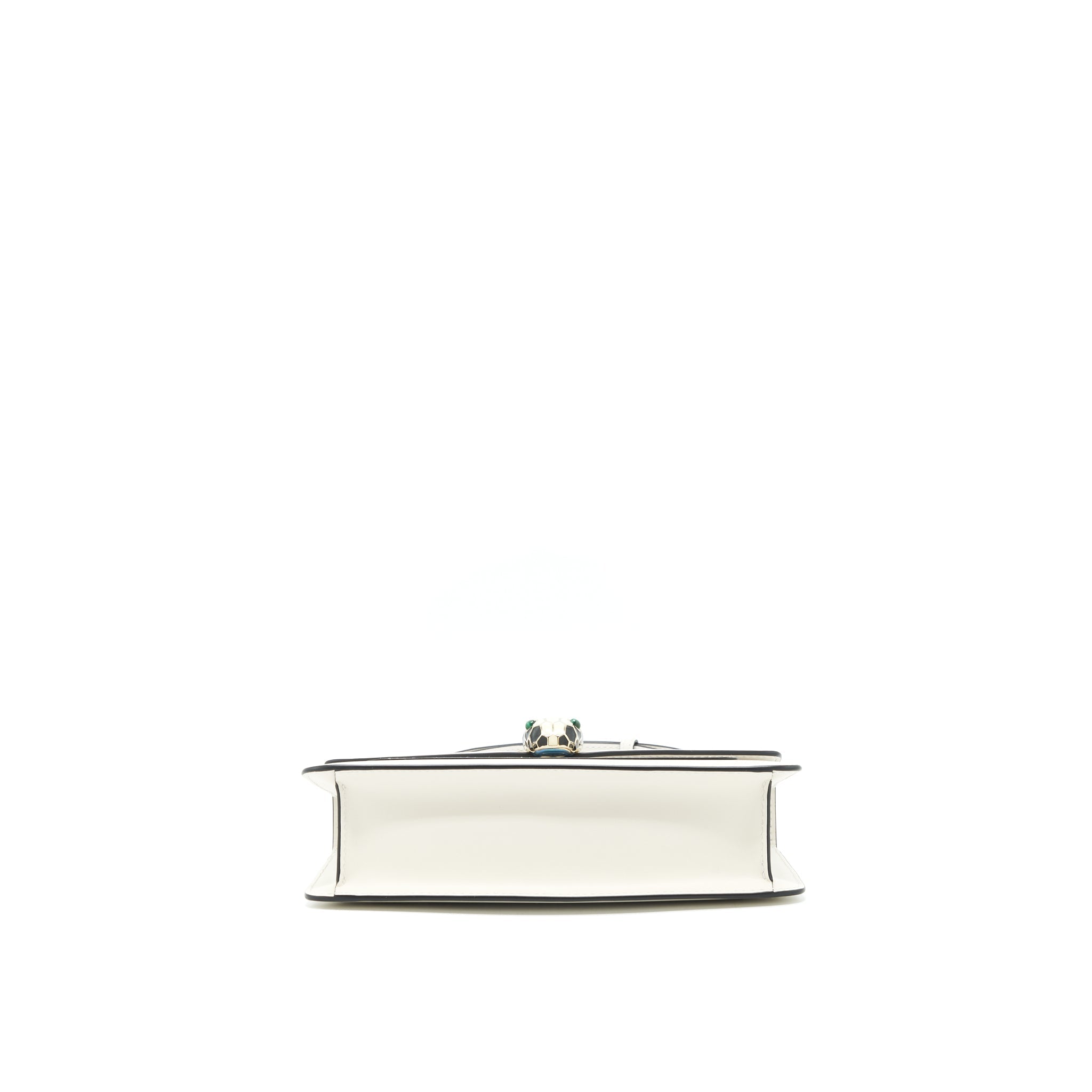 BVLGARI SERPENTI FOREVER CROSSBODY BAG WHITE LGHW