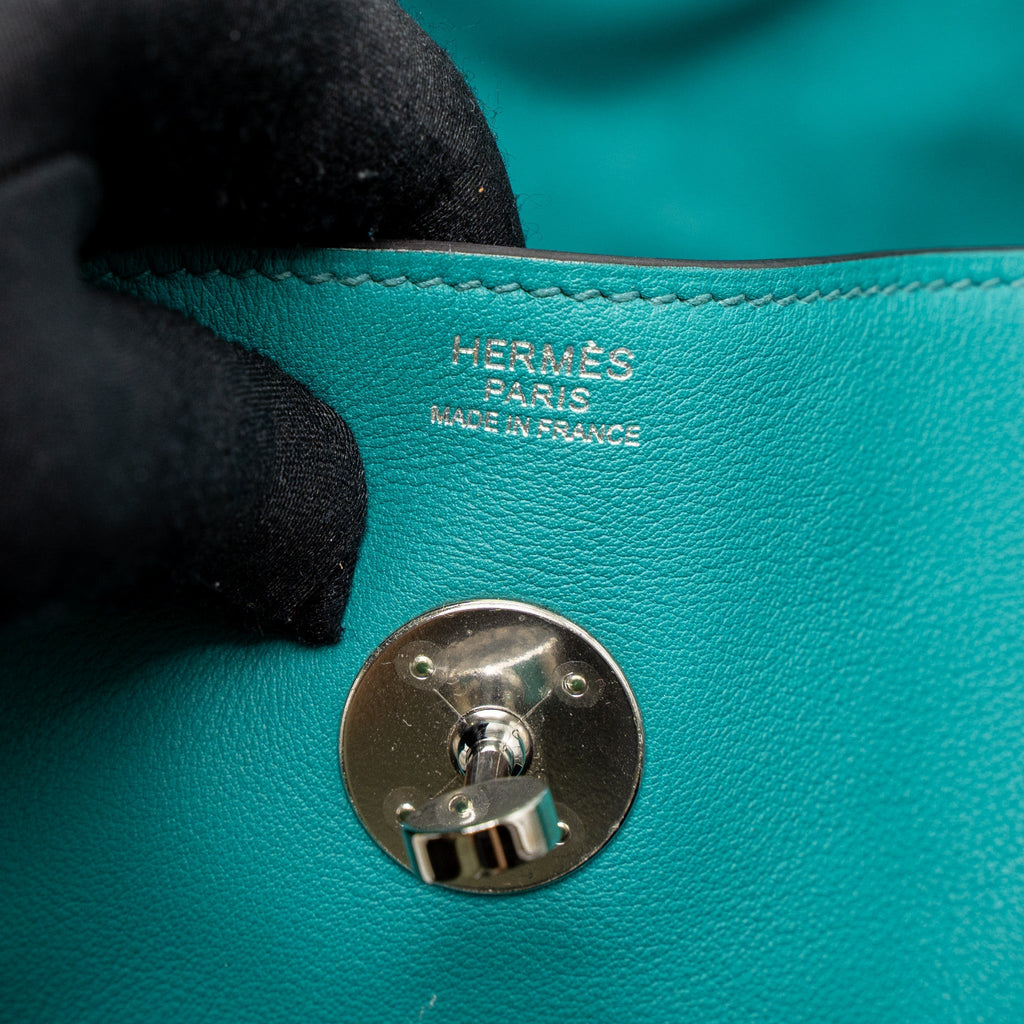 HERMES LINDY 30 SWIFT 7F BLUE PAON SHW