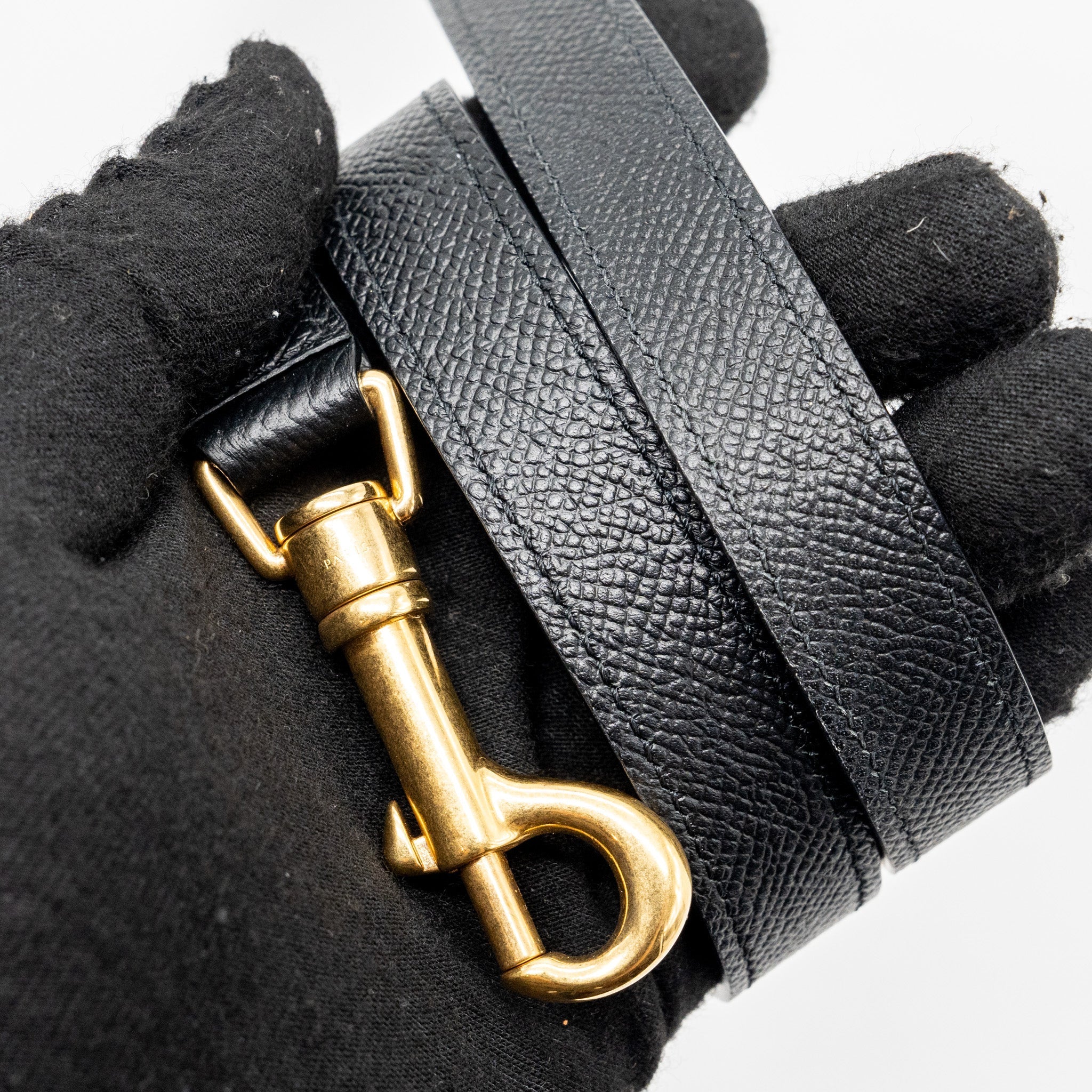 CELINE MICRO BELT BAG CALFSKIN BLACK GHW