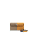 HERMES CLASSIC KELLY TO GO ETOUPE/ SESAME/ BLUE INDIGO SHW