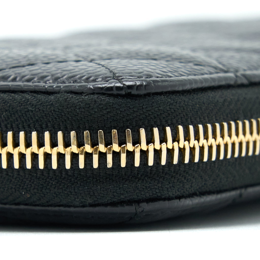 CHANEL ZIPPY LONG WALLET CAVIAR BLACK GHW
