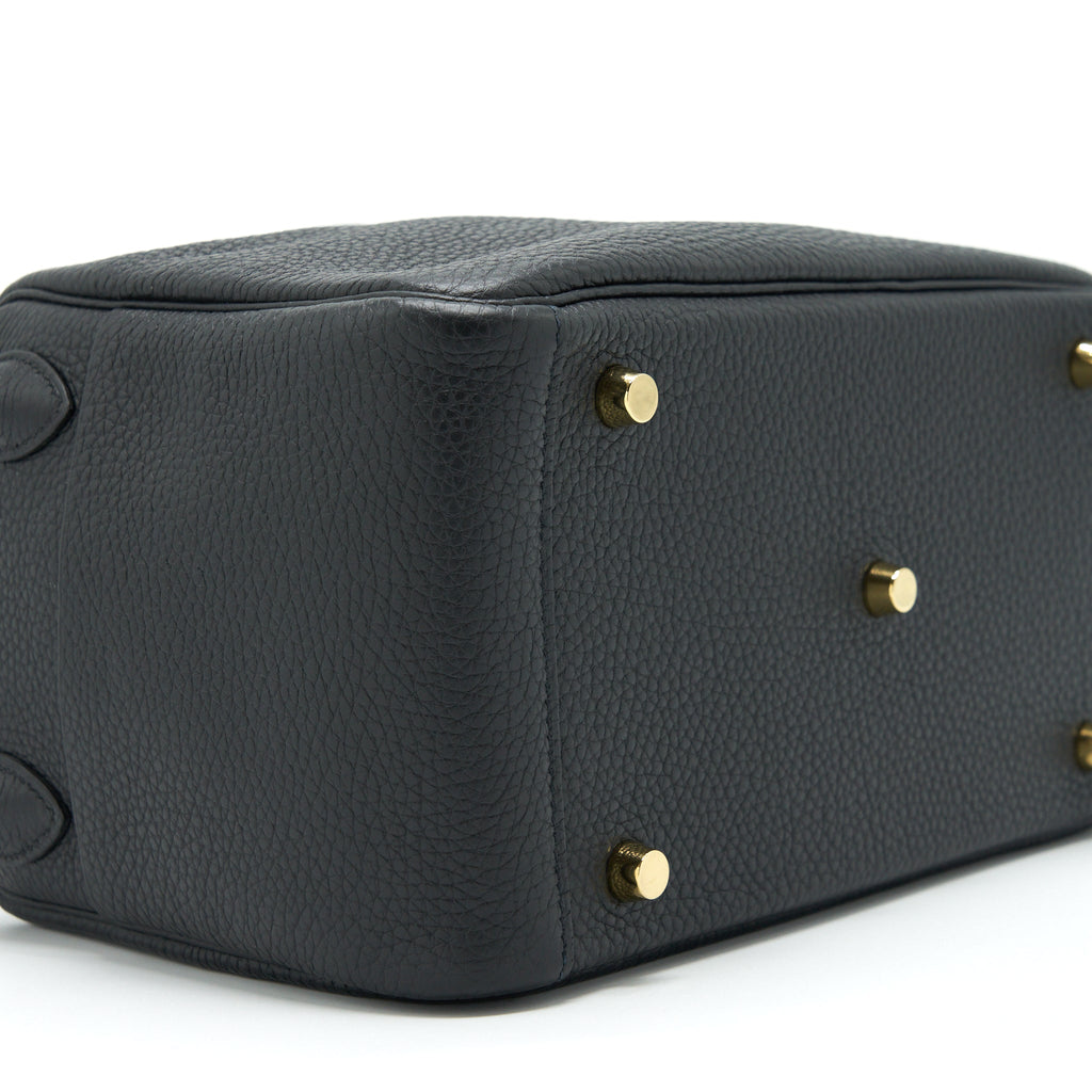 HERMES LINDY 26 CLEMENCE BLACK GHW