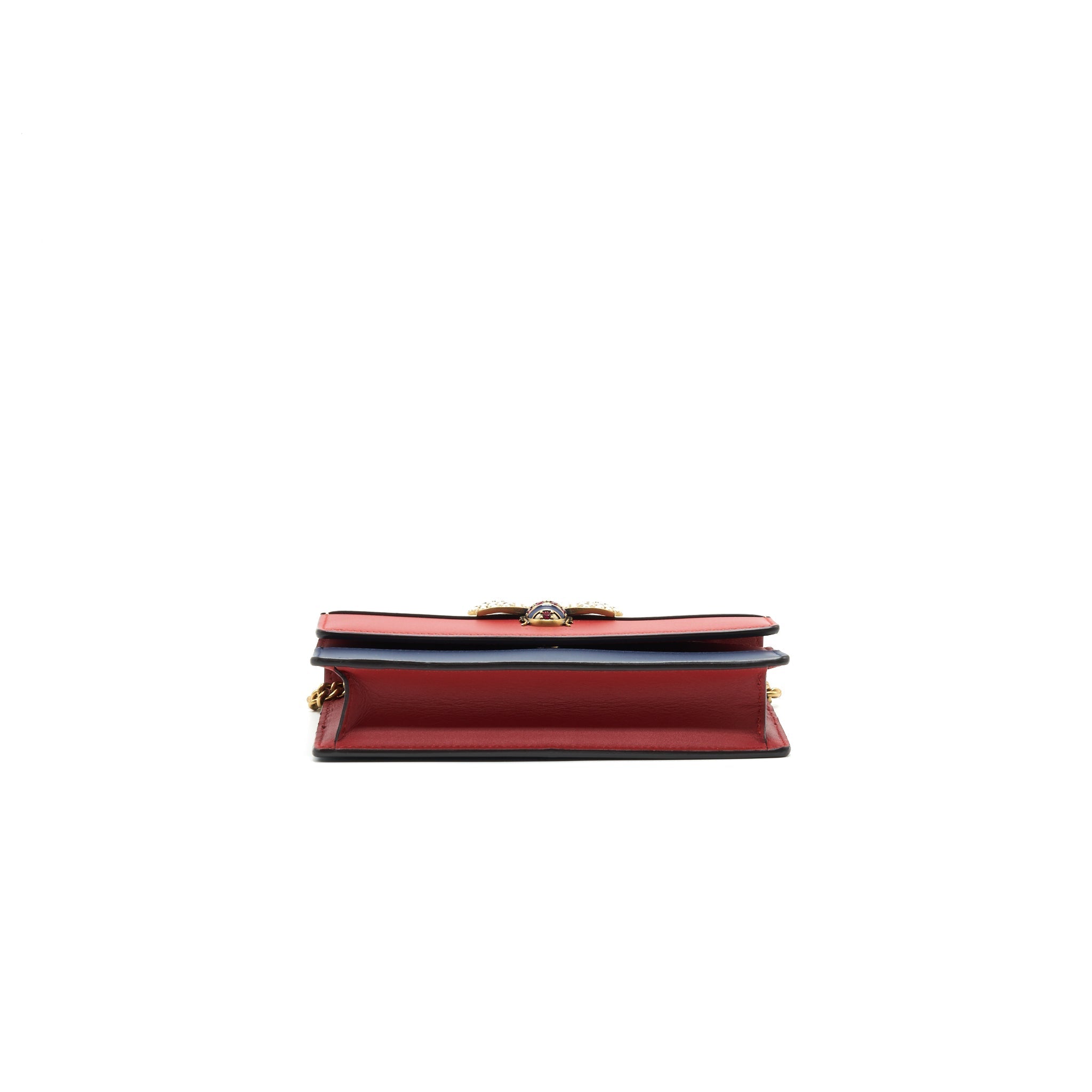 GUCCI QUEEN MARGARET LEATHER MINI BAG