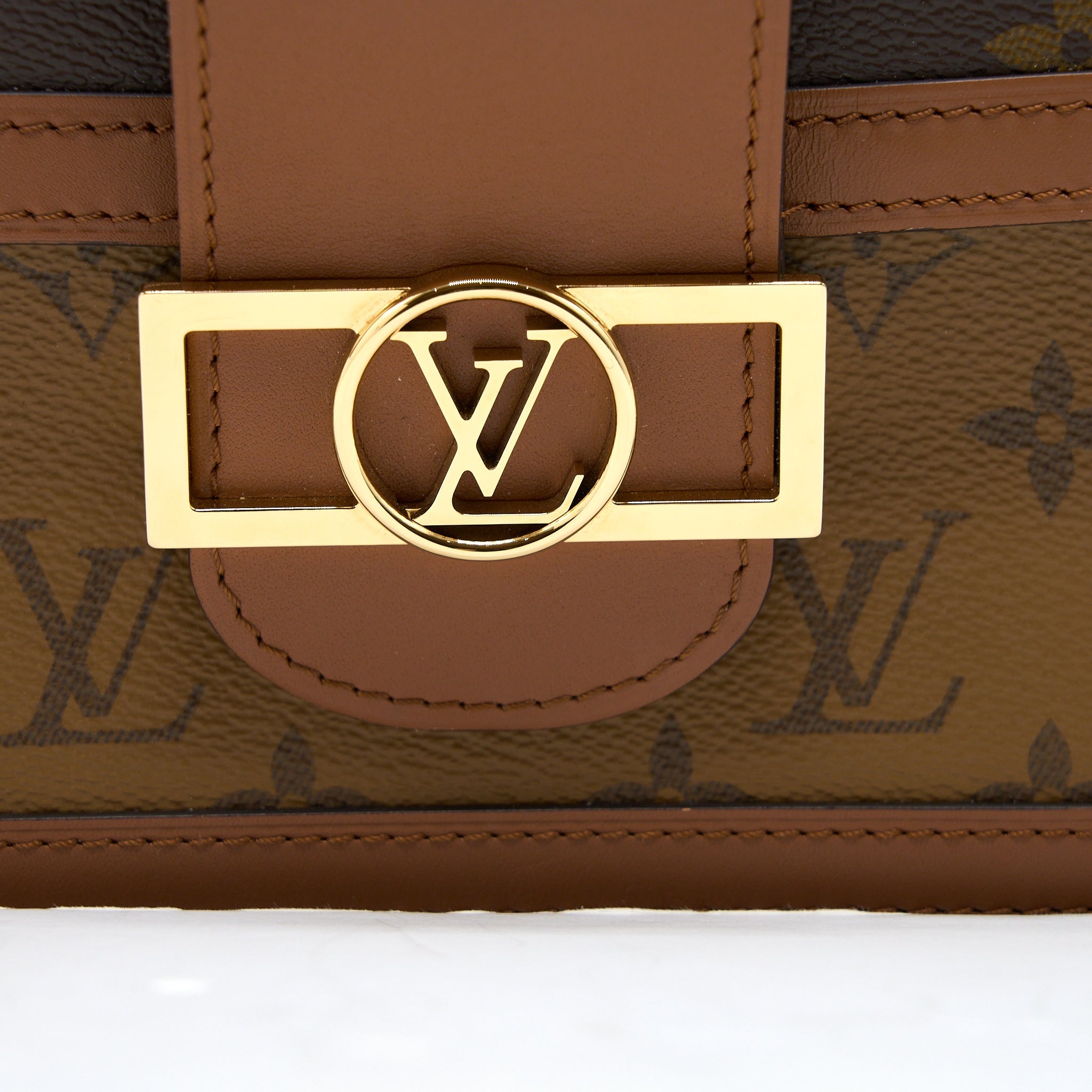 LOUIS VUITTON DAUPHINE MM MONOGRAM CANVAS GHW