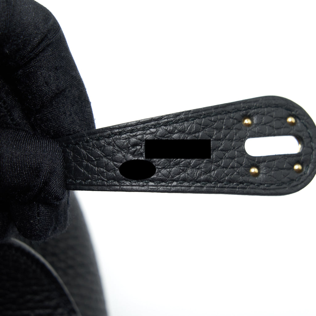 HERMES LINDY 26 CLEMENCE BLACK GHW