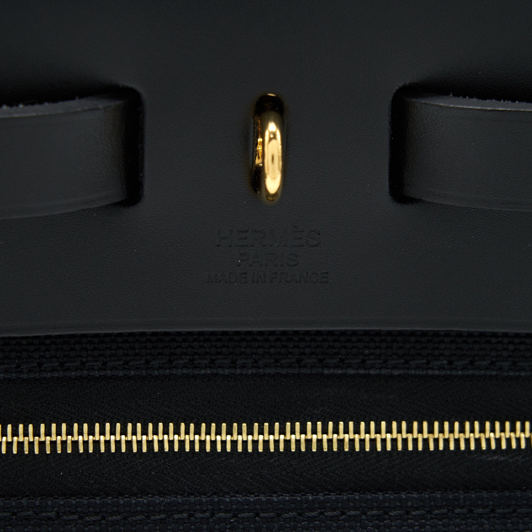 HERMES HERBAG 31 BLACK GHW