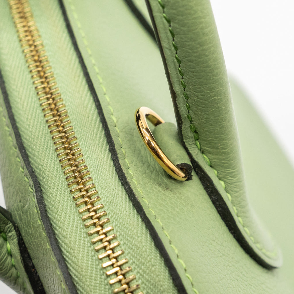 HERMES MINI BOLIDE EVERCOLOR VERT CRIQUET GWH